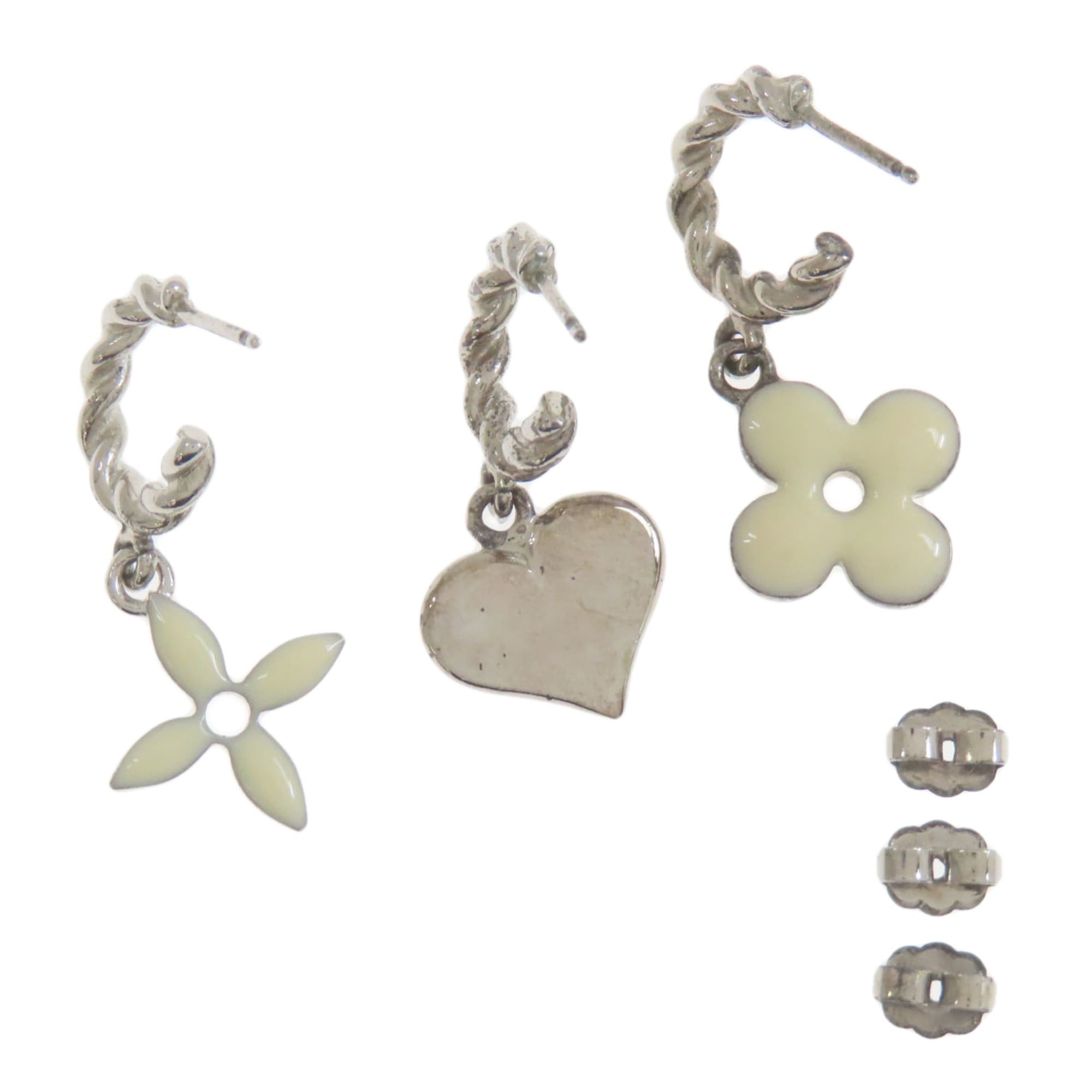 Louis Vuitton Louis Vuitton M65471 Boucle d'Oreilles Sweet Monogram Earrings, Metal Women's, LOUIS VUITTON Size ONE SIZE - 2 Thumbnail