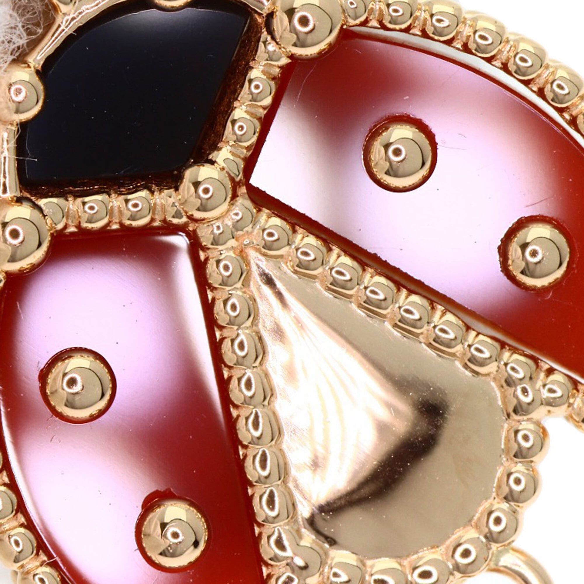 Van Cleef & Arpels Van Cleef & Arpels Lucky Spring Open Wing Ladybug Bracelet 18K Pink Gold Women's Size ONE SIZE - 6 Thumbnail