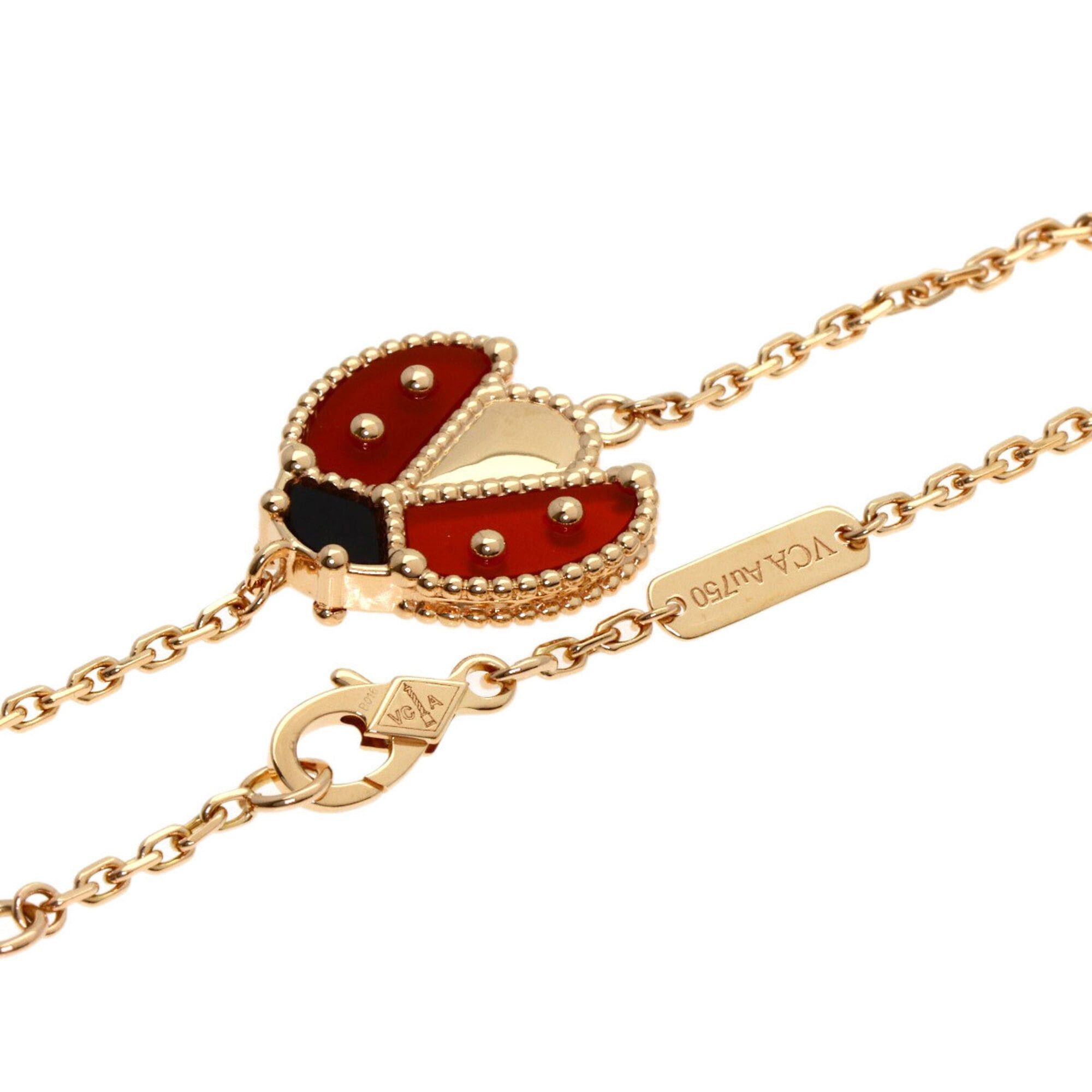 Van Cleef & Arpels Van Cleef & Arpels Lucky Spring Open Wing Ladybug Bracelet 18K Pink Gold Women's Size ONE SIZE - 3 Thumbnail