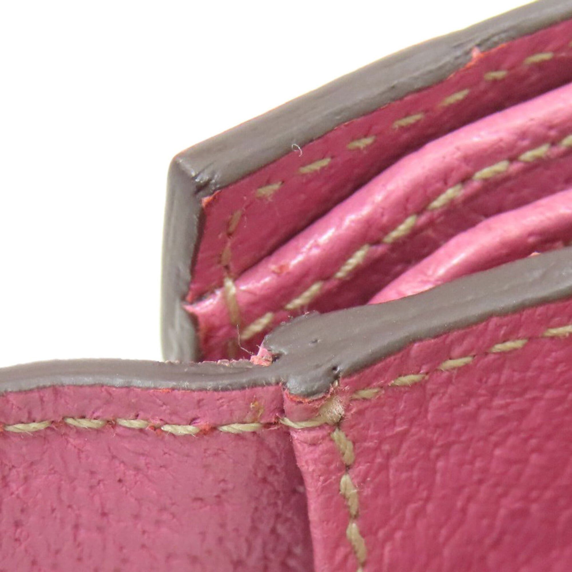 Gucci Gucci 154119 GG Bi-fold Wallet Canvas/Leather Women's GUCCI Size ONE SIZE - 12 Thumbnail