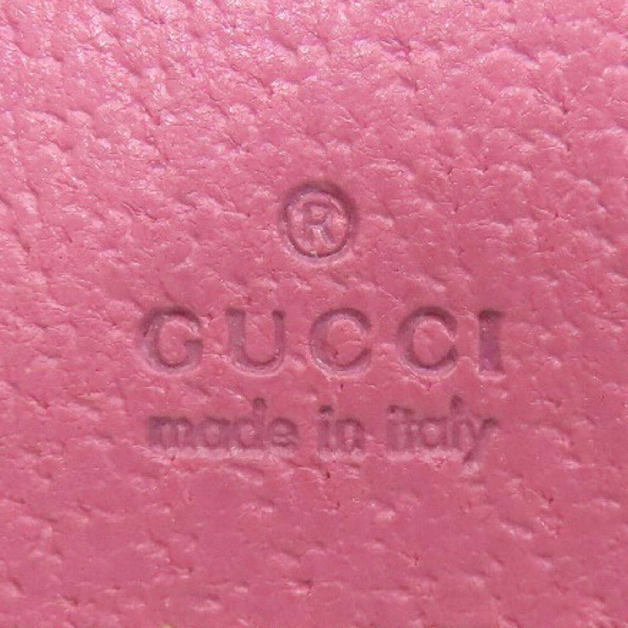 Gucci Gucci 154119 GG Bi-fold Wallet Canvas/Leather Women's GUCCI Size ONE SIZE - 7 Thumbnail