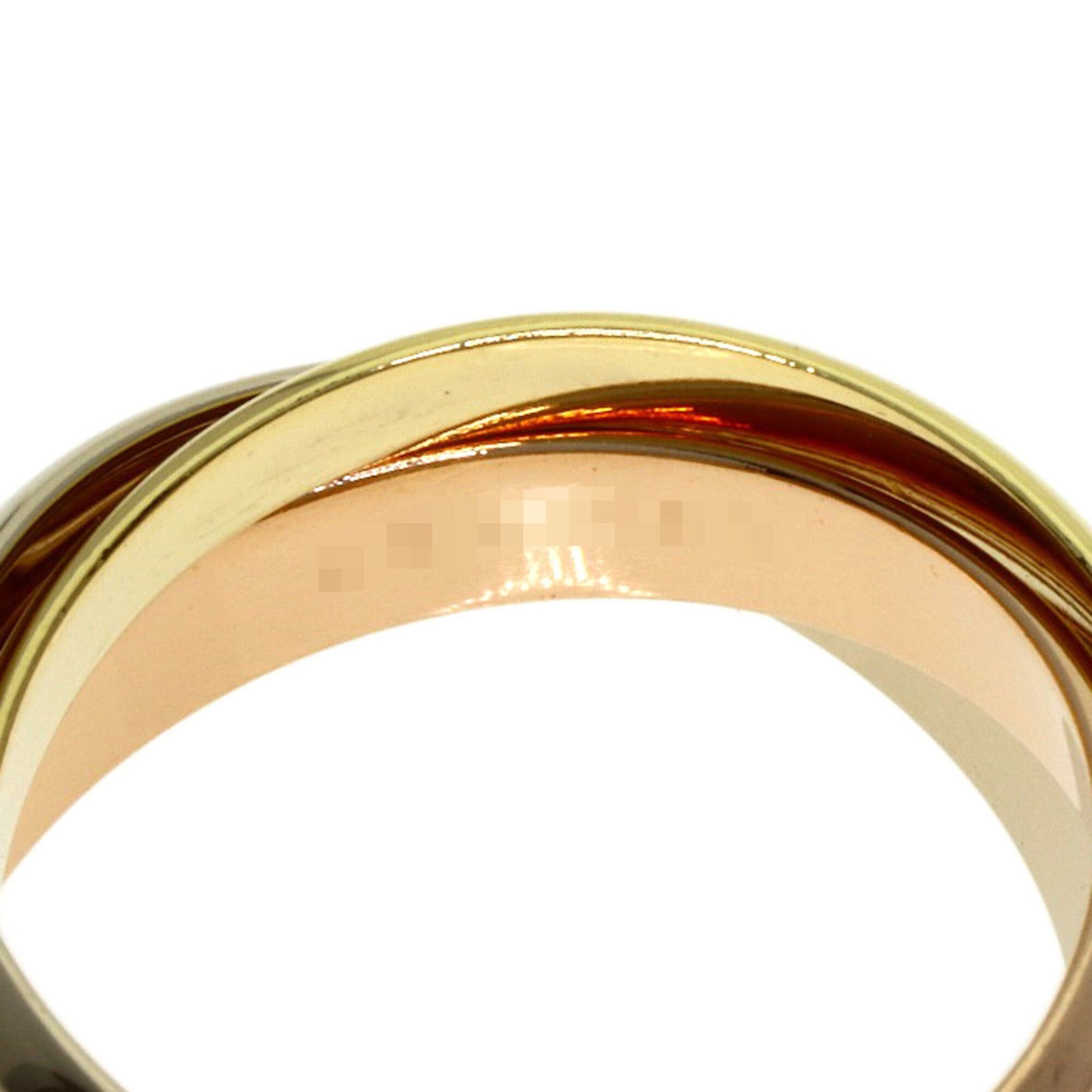 Cartier Cartier Trinity #51 Ring, 18K Yellow Gold/18K White Pink Gold, Women's, CARTIER Size ONE SIZE - 4 Thumbnail