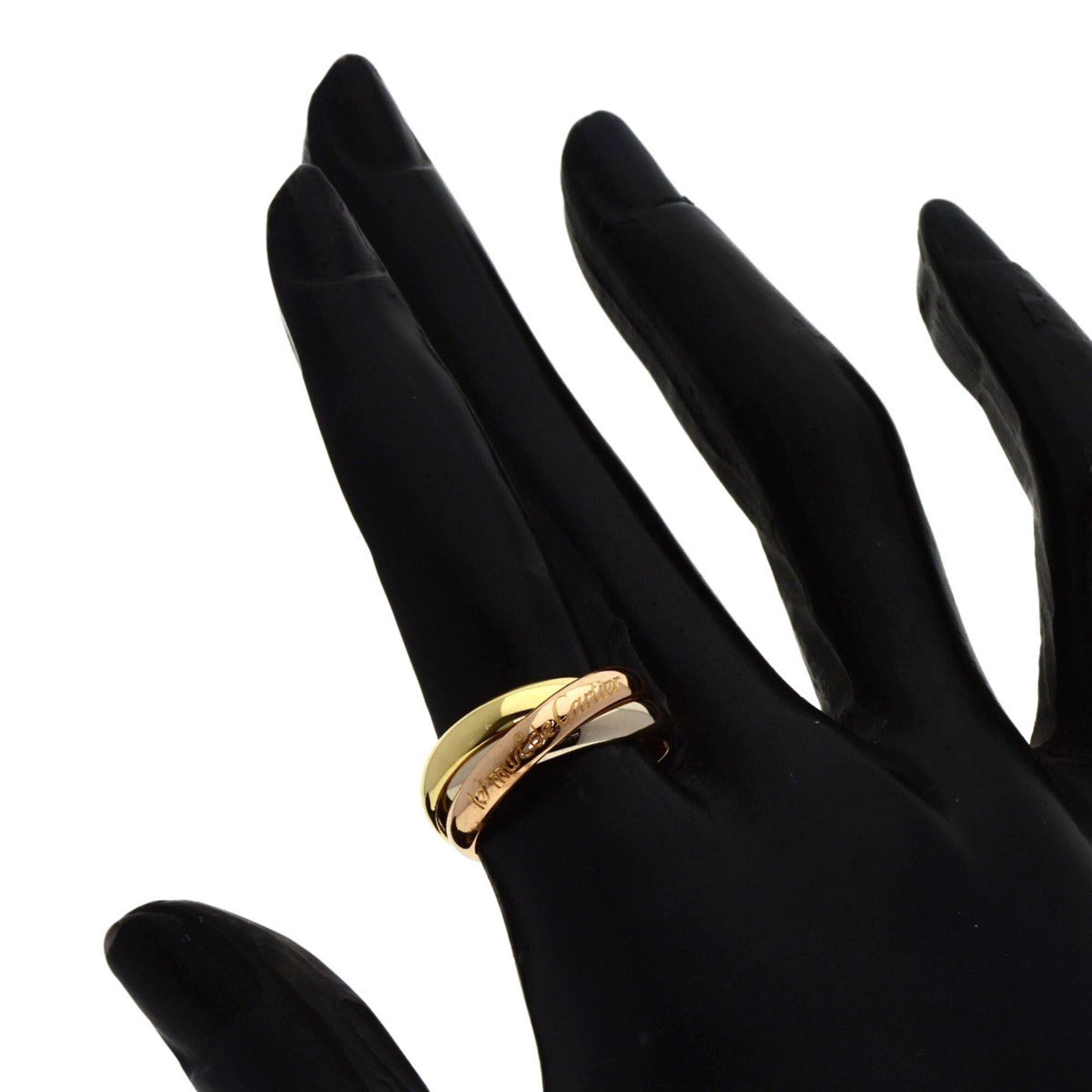 Cartier Cartier Trinity #51 Ring, 18K Yellow Gold/18K White Pink Gold, Women's, CARTIER Size ONE SIZE - 5 Thumbnail