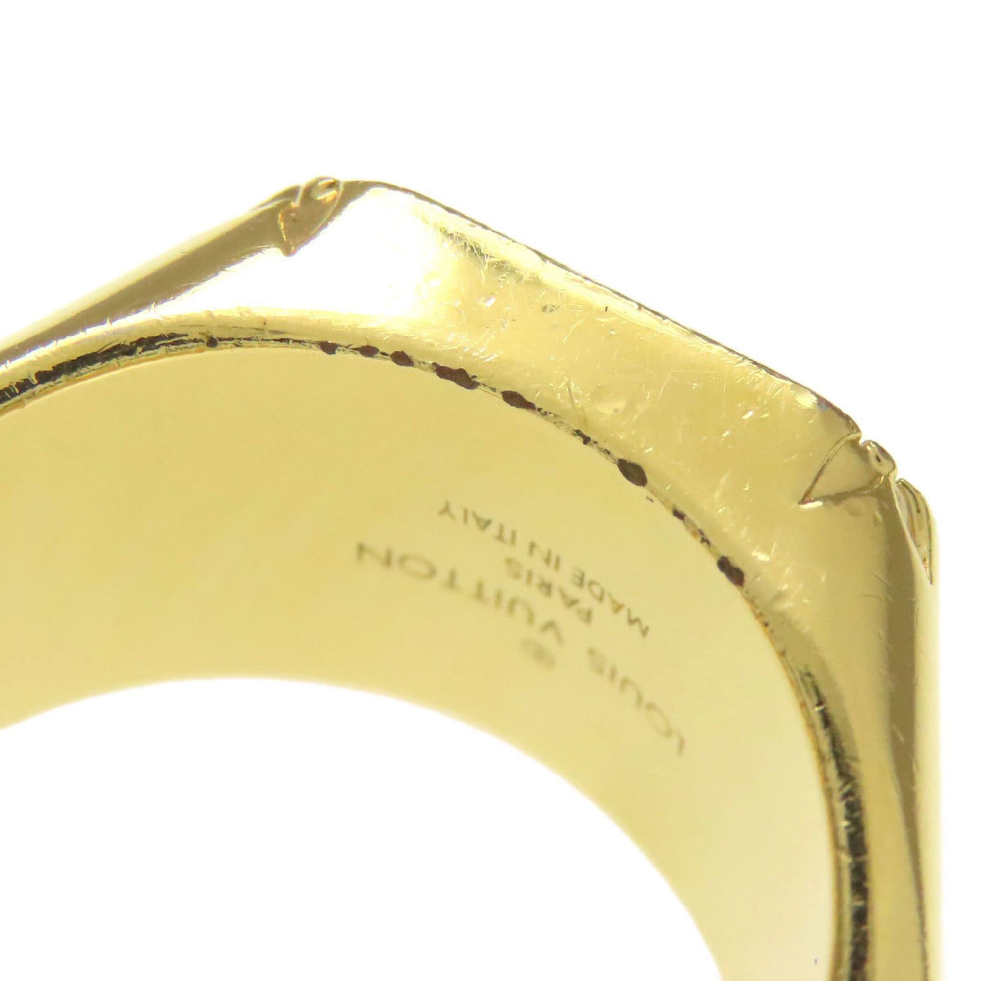 Louis Vuitton Louis Vuitton M80191 Signet Ring, Metal Women's LOUIS VUITTON Size ONE SIZE - 8 Thumbnail