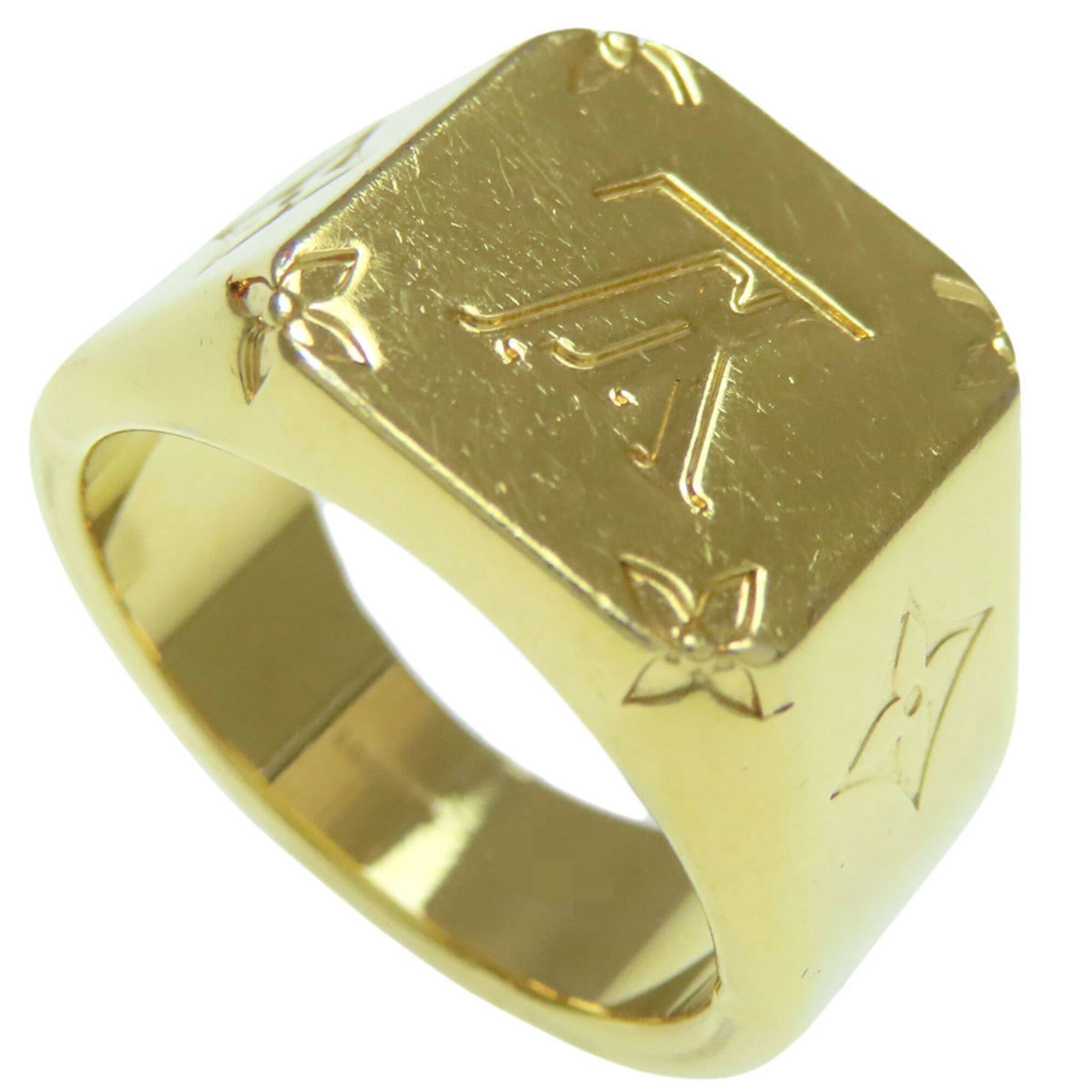 Louis Vuitton Louis Vuitton M80191 Signet Ring, Metal Women's LOUIS VUITTON Size ONE SIZE - 6 Thumbnail