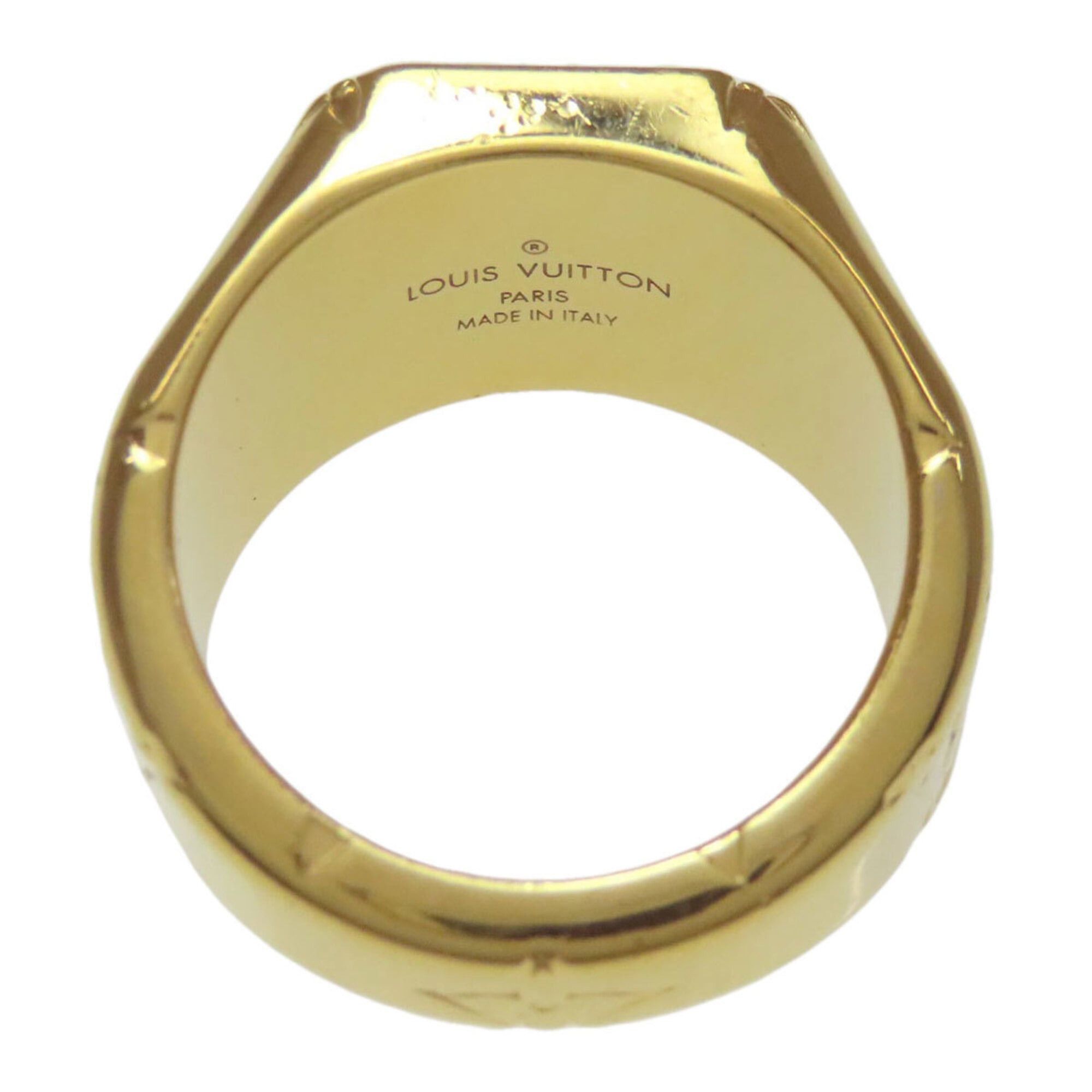 Louis Vuitton Louis Vuitton M80191 Signet Ring, Metal Women's LOUIS VUITTON Size ONE SIZE - 4 Thumbnail