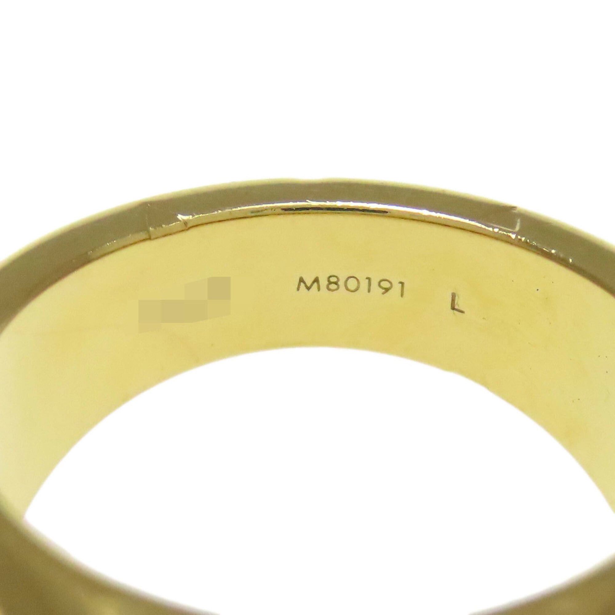 Louis Vuitton Louis Vuitton M80191 Signet Ring, Metal Women's LOUIS VUITTON Size ONE SIZE - 5 Thumbnail