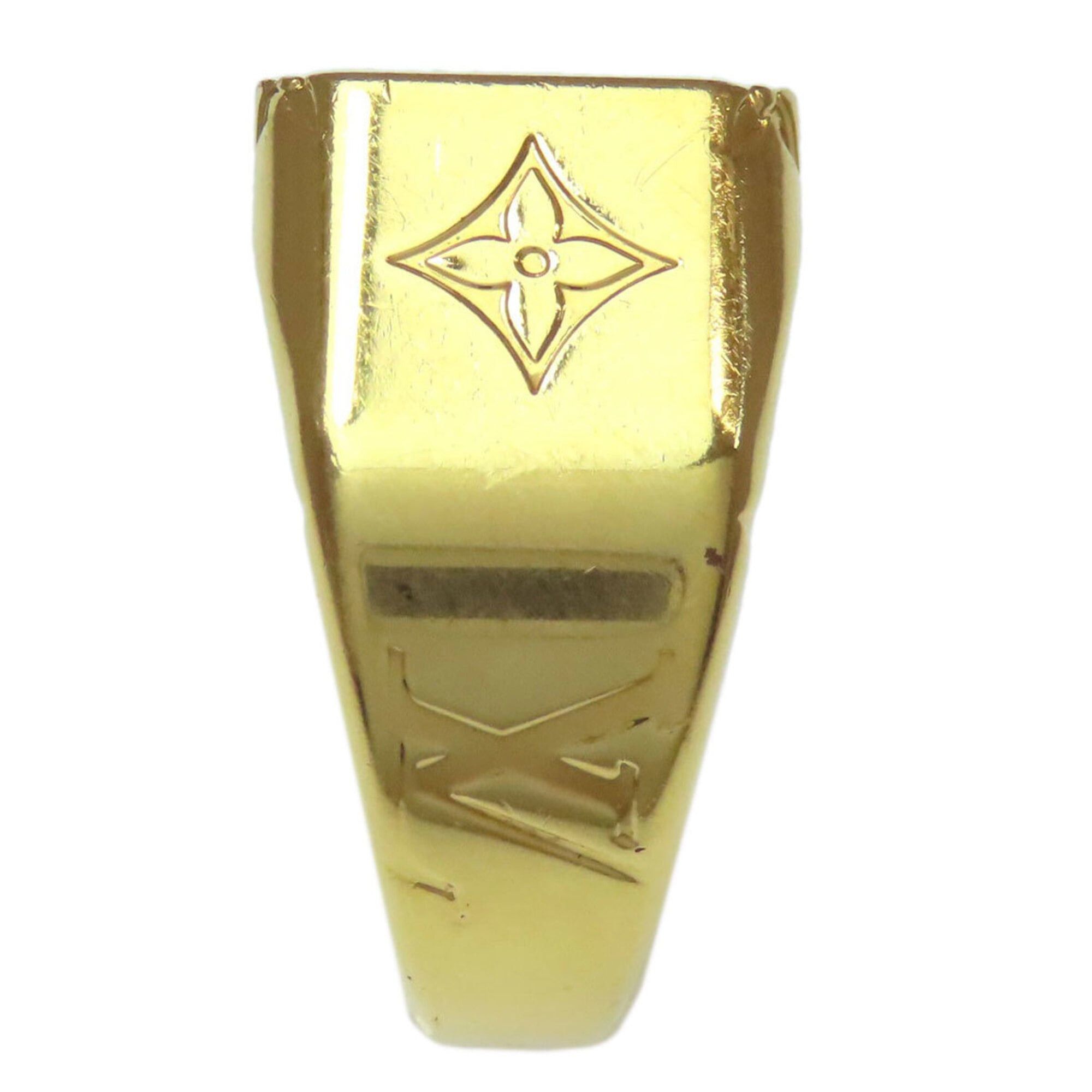 Louis Vuitton Louis Vuitton M80191 Signet Ring, Metal Women's LOUIS VUITTON Size ONE SIZE - 3 Thumbnail
