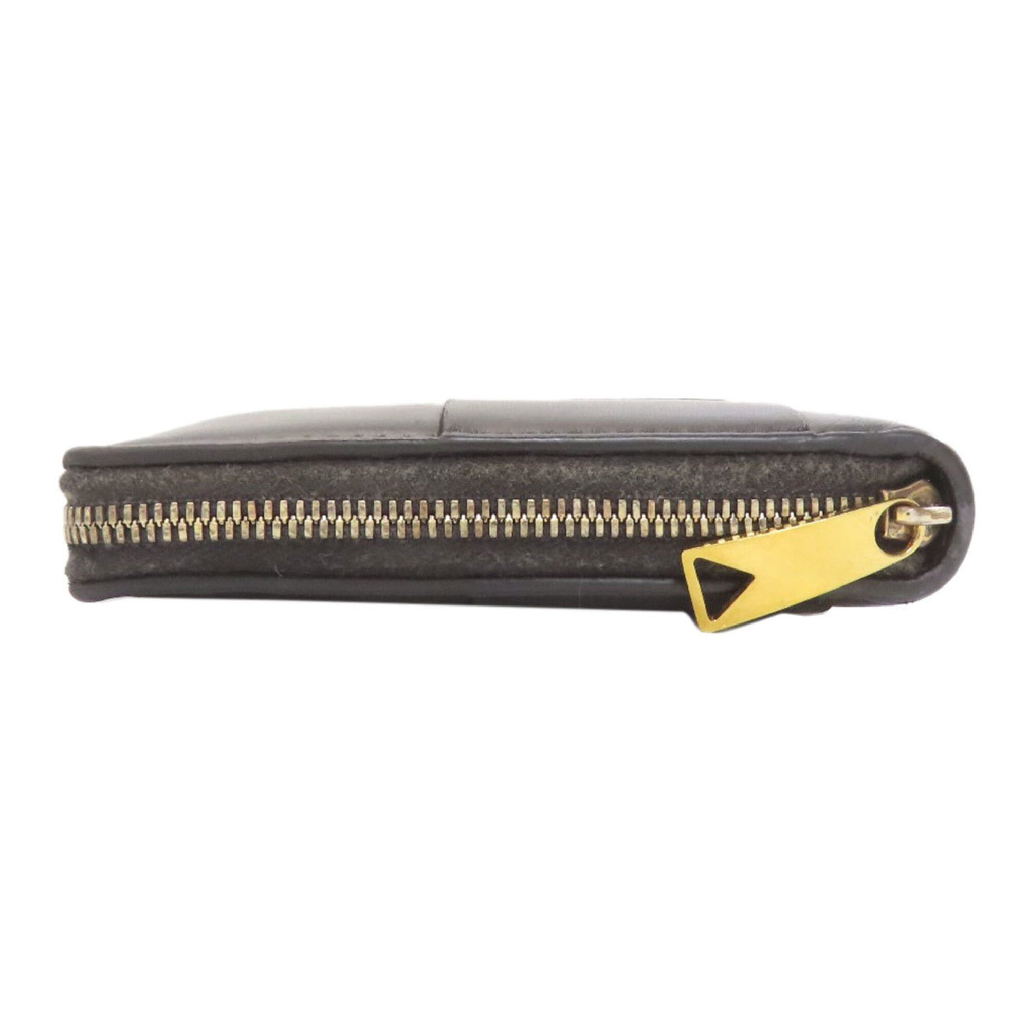 Bottega Veneta Bottega Veneta Maxi Intrecciato Long Wallet, Calfskin, Women's. Size ONE SIZE - 3 Thumbnail