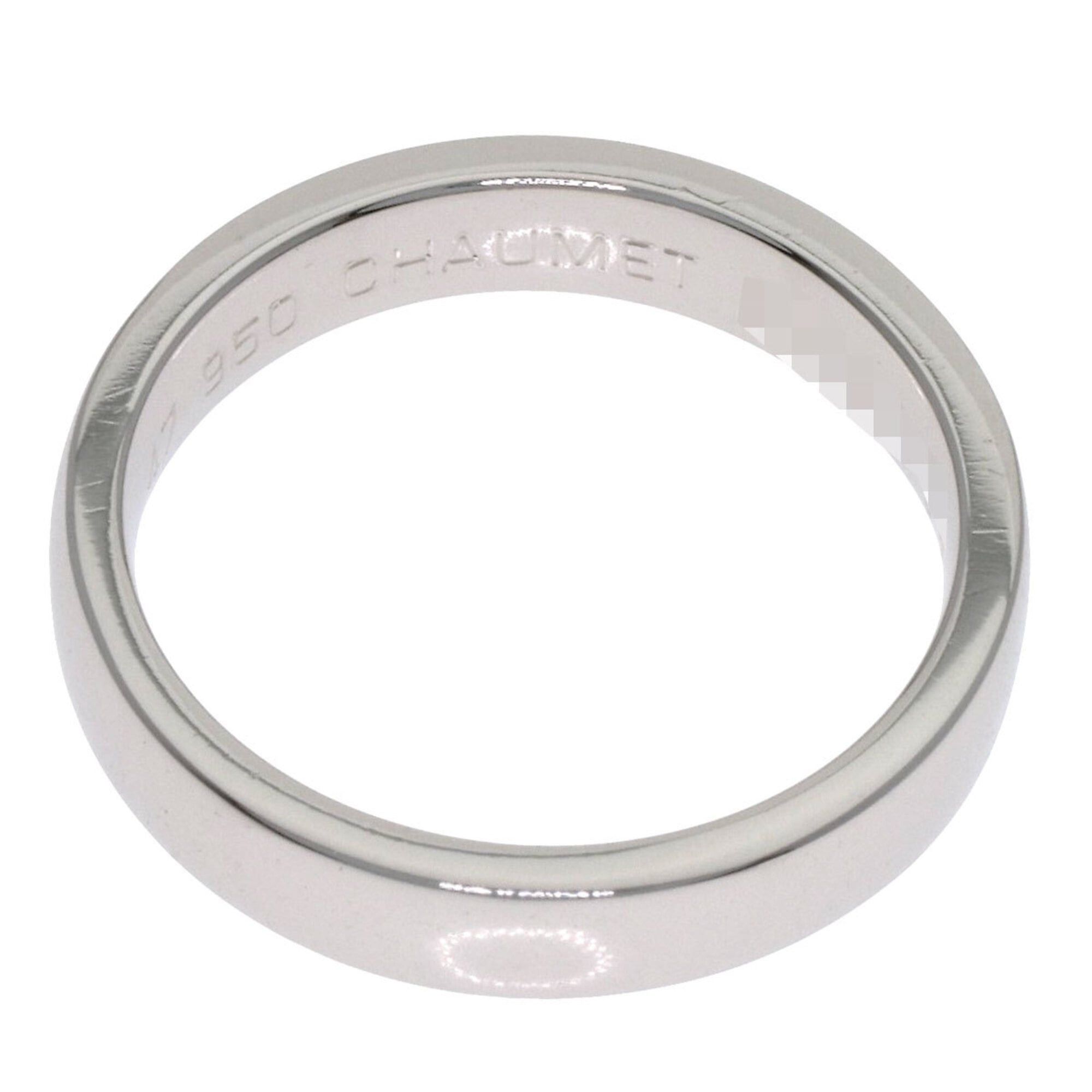 Other Chaumet Ruban Wedding Ring, Secret Diamond, Size 47, Platinum PT950, Women's Ring Size ONE SIZE - 5 Thumbnail