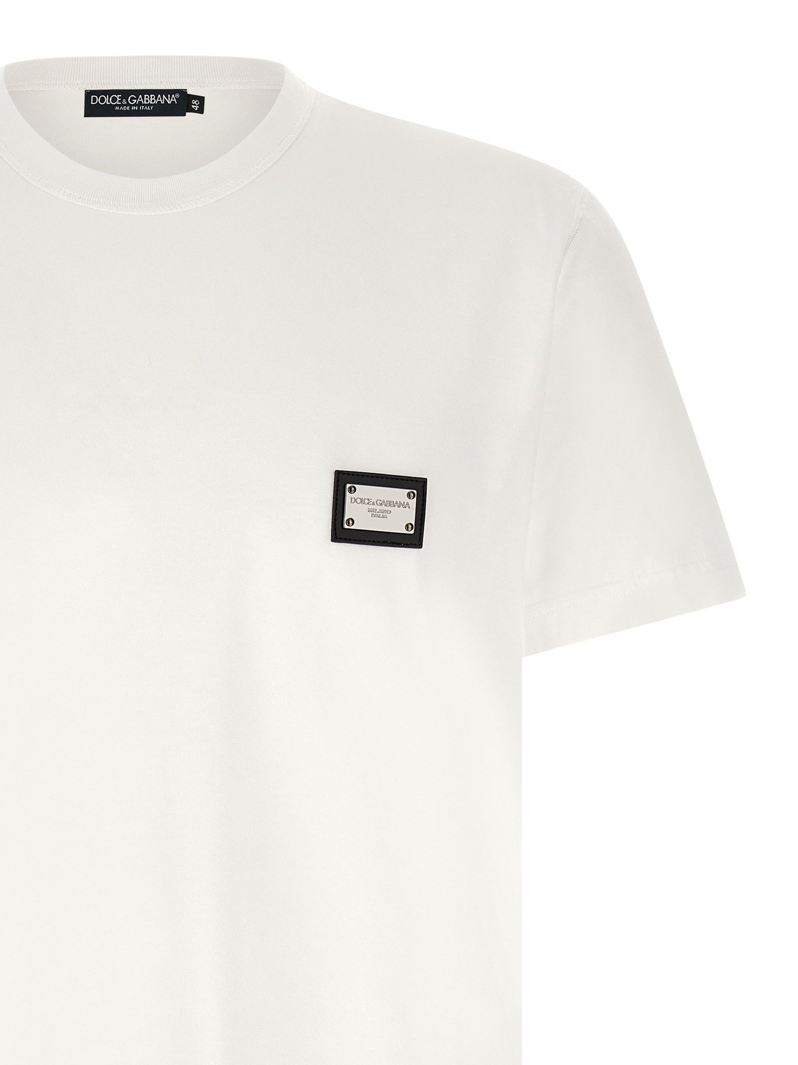 Dolce & Gabbana Logo Plate T-Shirt Size US L / EU 52-54 / 3 - 3 Thumbnail