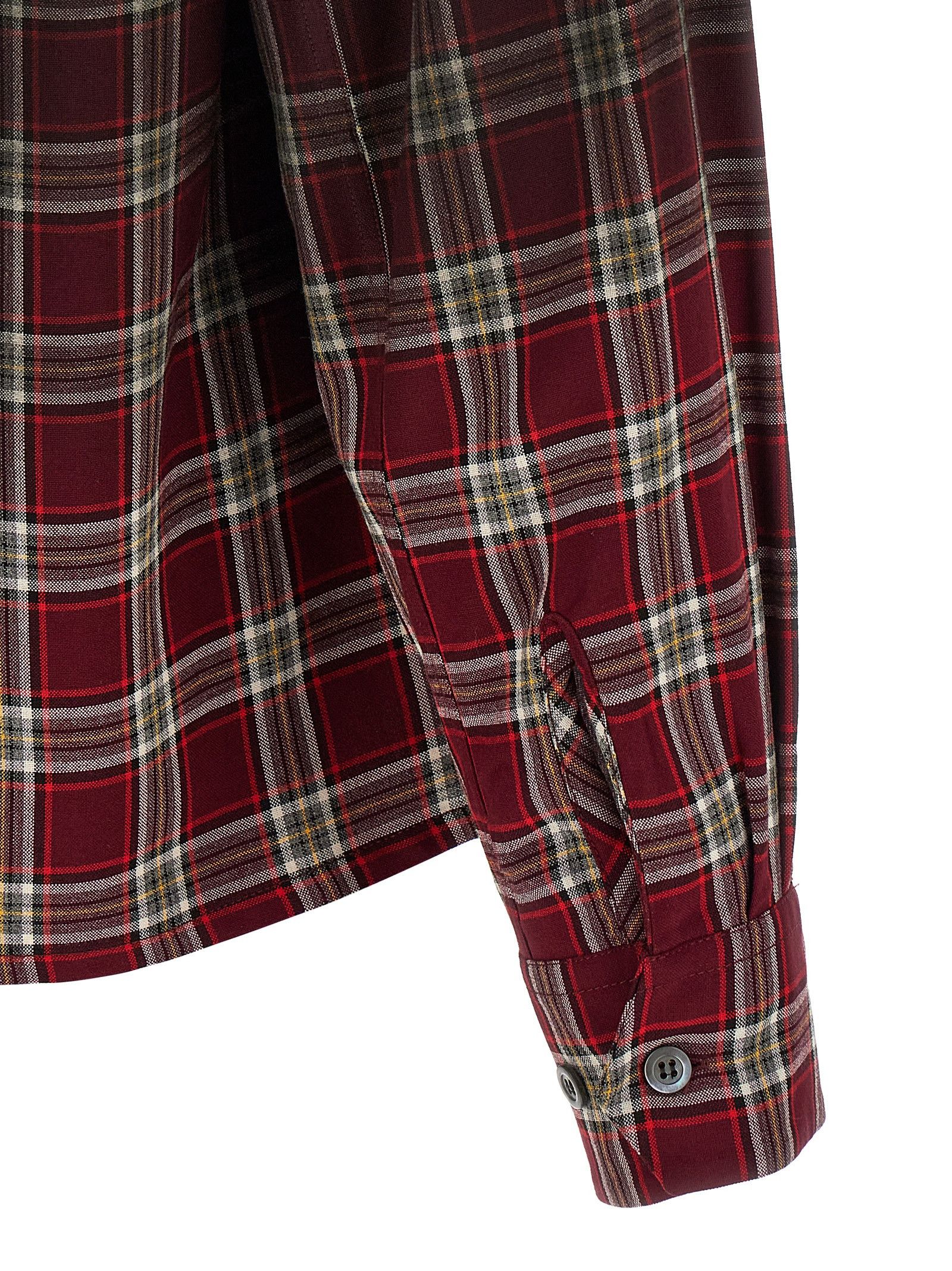 Maison Margiela Check Shirt With Gradient Effect Size US M / EU 48-50 / 2 - 4 Thumbnail