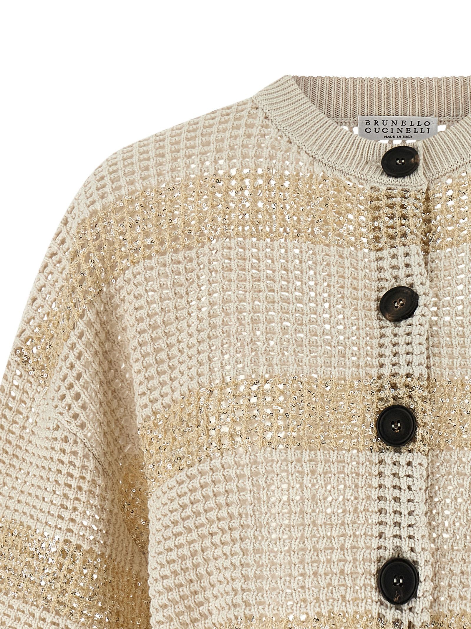 Brunello Cucinelli 'Crop' Cardigan Size XL / US 12-14 / IT 48-50 - 3 Thumbnail
