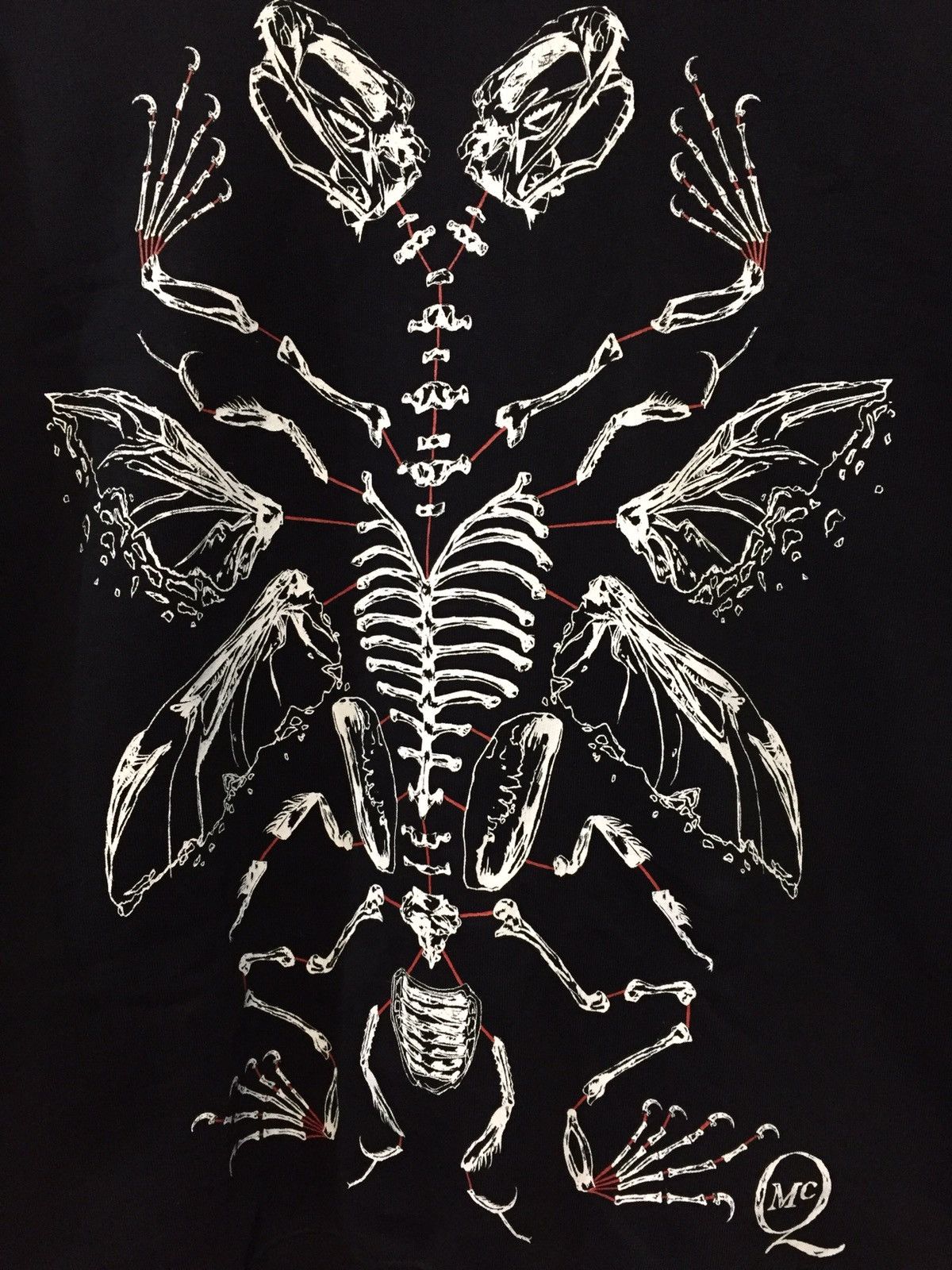 Alexander McQueen FW16 Mens Black Cotton Sweatshirt (FINAL DROP!) Size US L / EU 52-54 / 3 - 2 Thumbnail