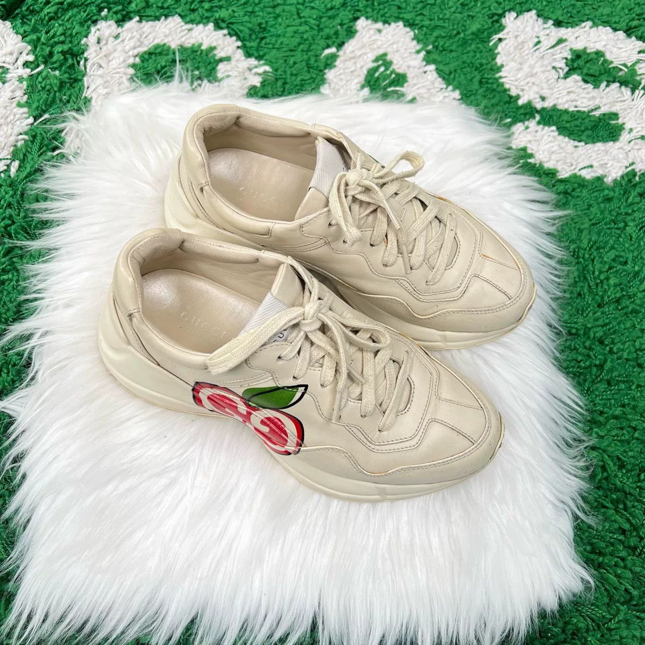 Gucci Gucci Double G Apple Dad Shoes Size US 6 / IT 36 - 5 Thumbnail