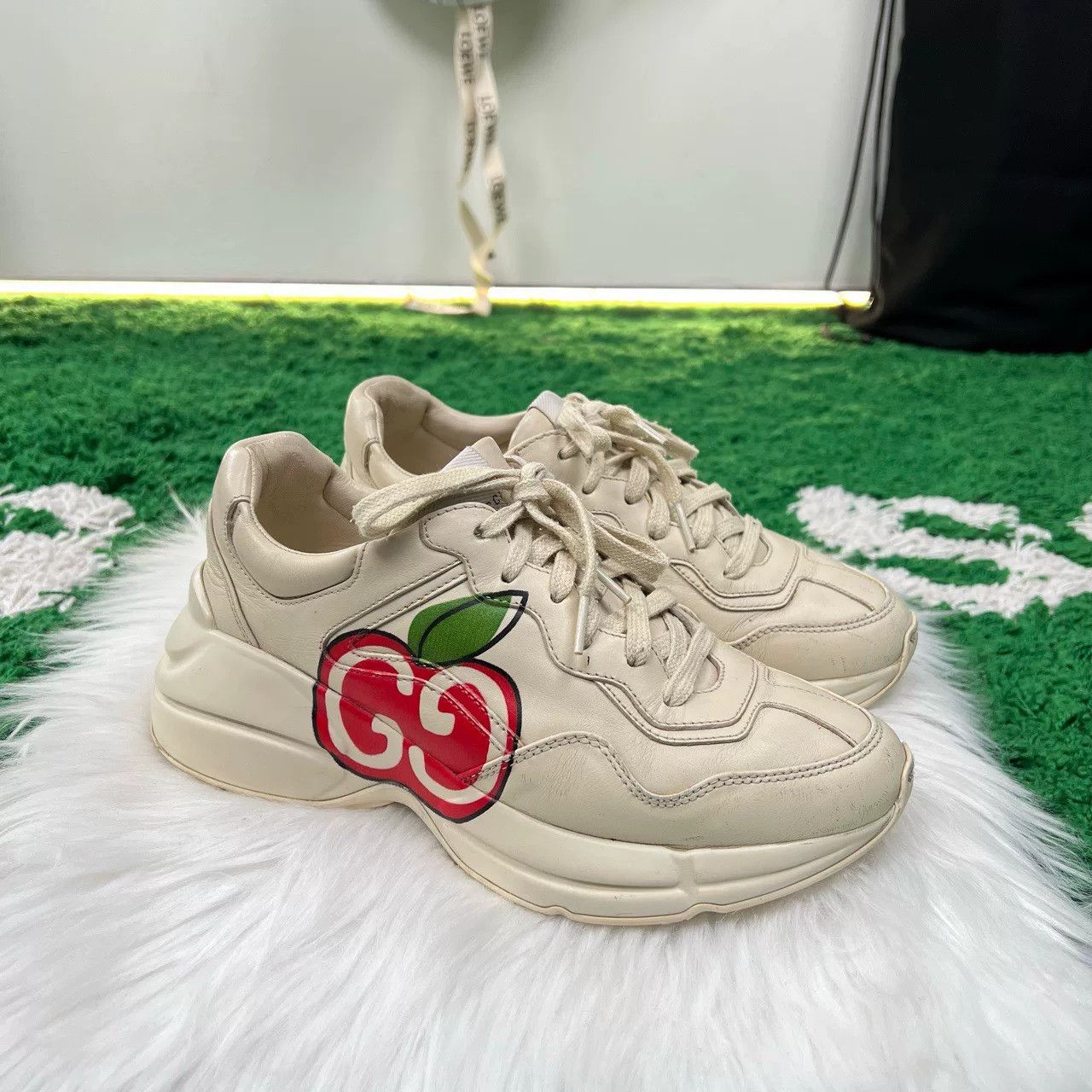 Gucci Gucci Double G Apple Dad Shoes Size US 6 / IT 36 - 4 Thumbnail