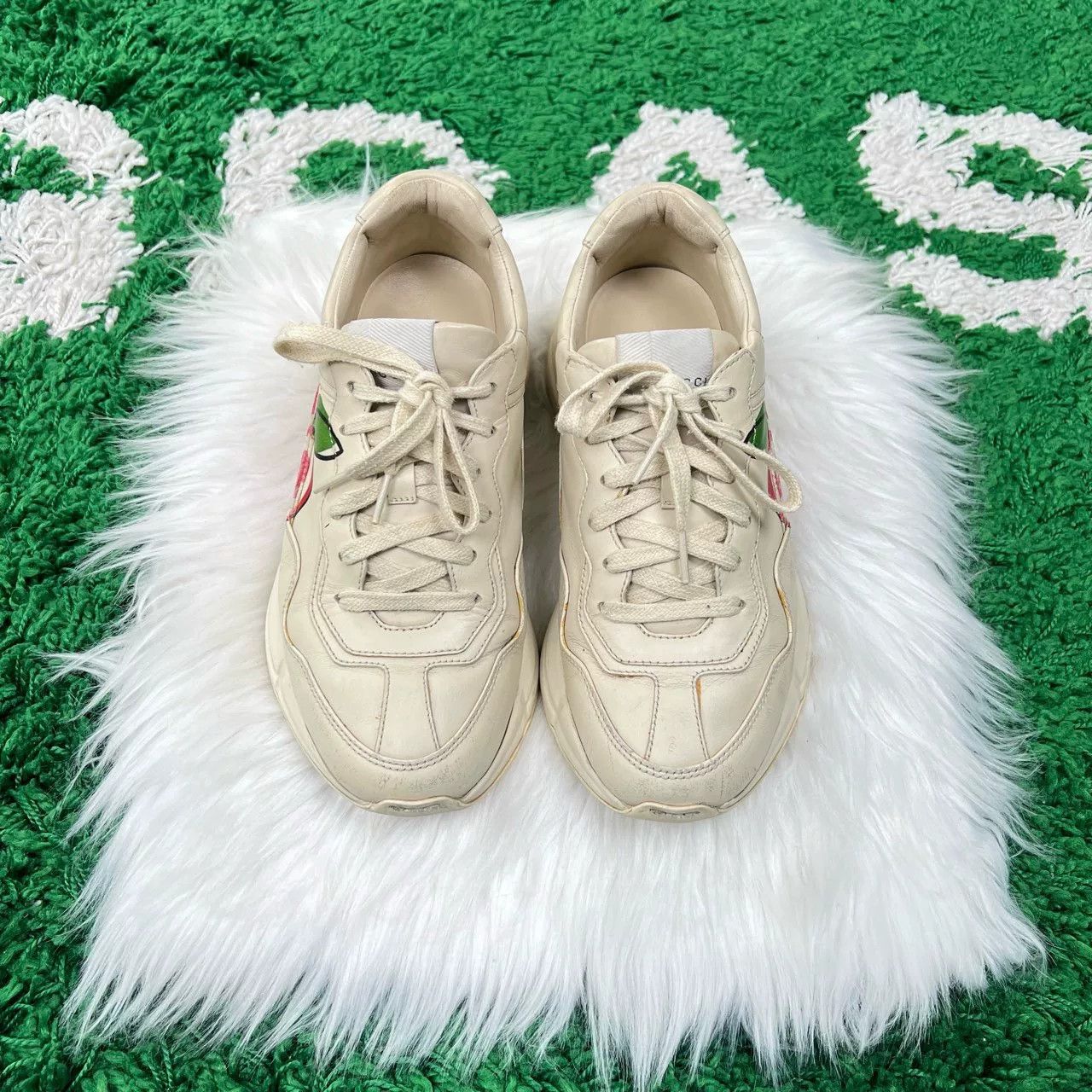 Gucci Gucci Double G Apple Dad Shoes Size US 6 / IT 36 - 2 Thumbnail