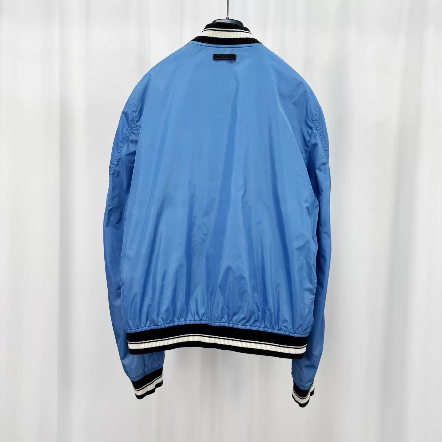 Dolce & Gabbana Dolce&Gabbana Blue Zipper Jacket Size US L / EU 52-54 / 3 - 2 Thumbnail