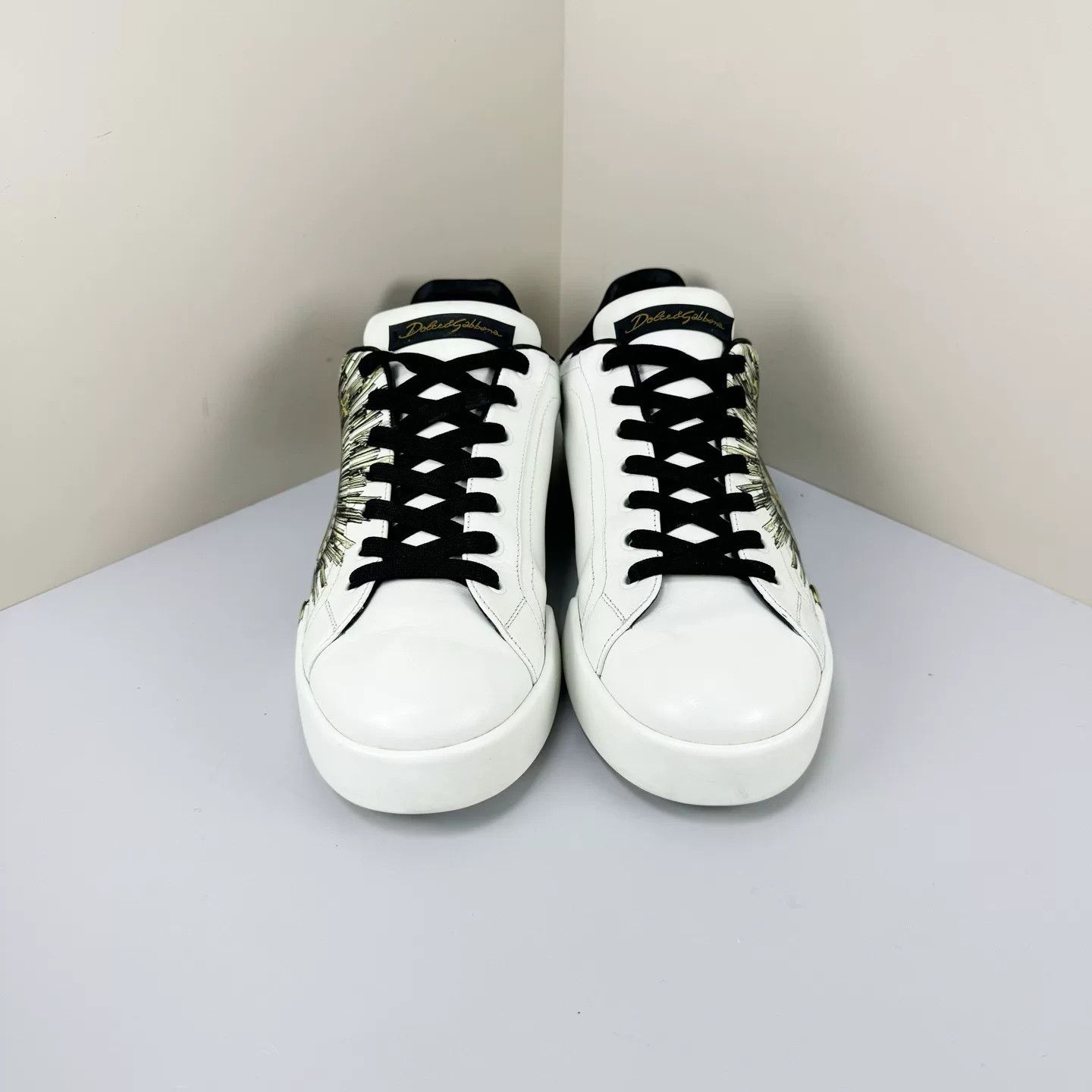 Dolce & Gabbana Dolce&Gabbana Crown Print Sneakers Size US 9 / EU 42 - 2 Thumbnail