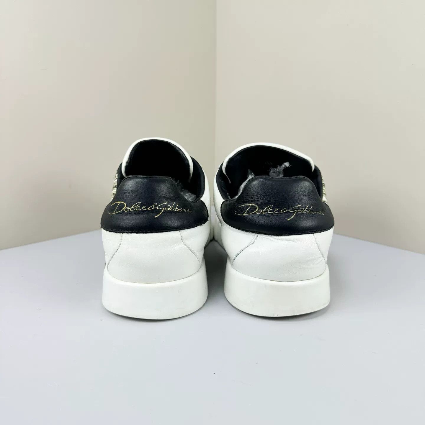 Dolce & Gabbana Dolce&Gabbana Crown Print Sneakers Size US 9 / EU 42 - 3 Thumbnail
