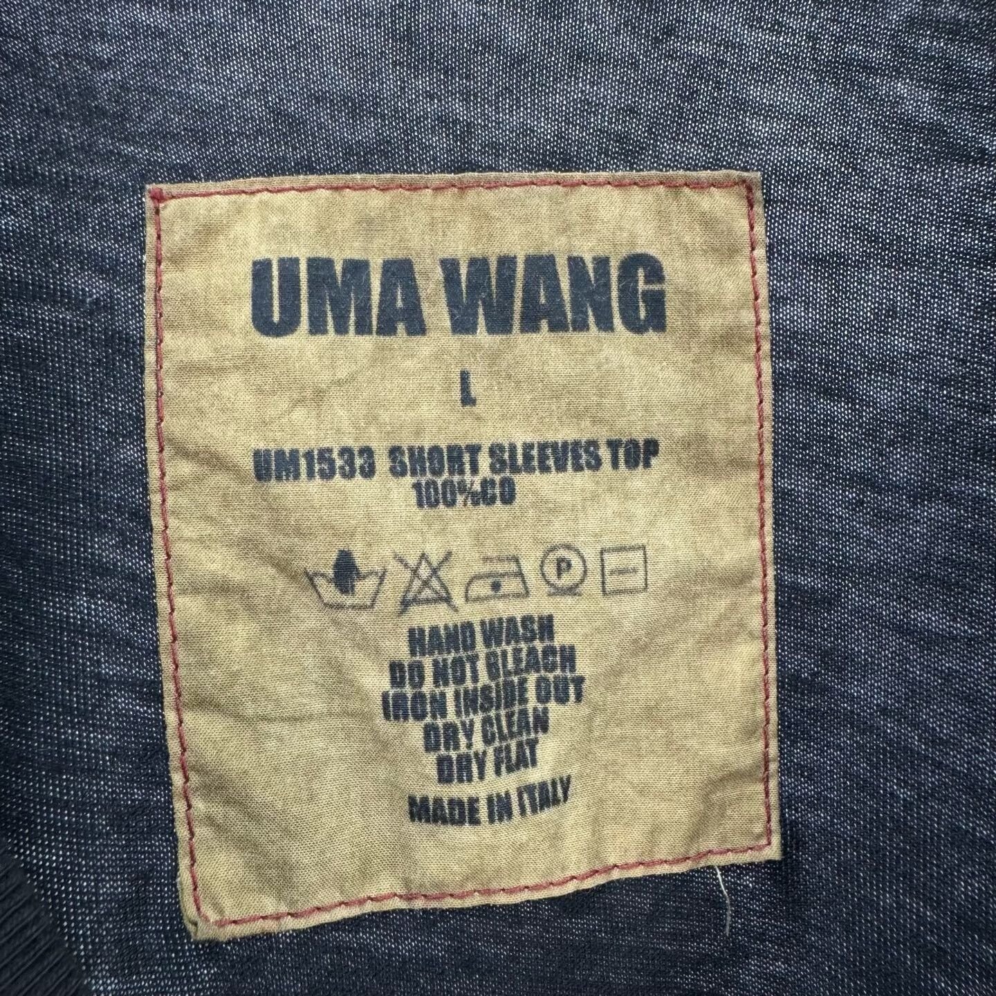 Uma Wang Uma Wang Black Short-Sleeve Top Size L / US 10 / IT 46 - 5 Thumbnail