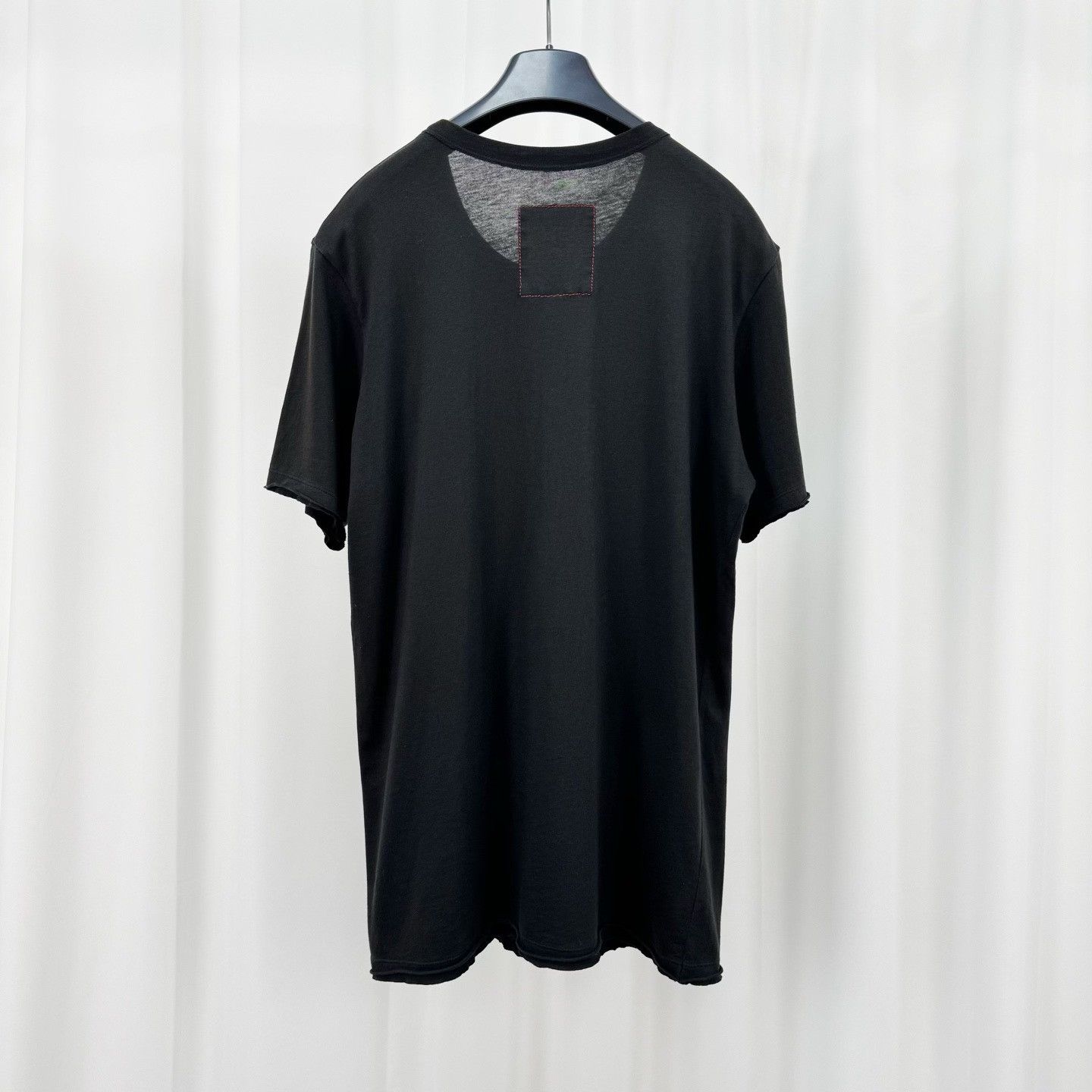 Uma Wang Uma Wang Black Short-Sleeve Top Size L / US 10 / IT 46 - 2 Thumbnail