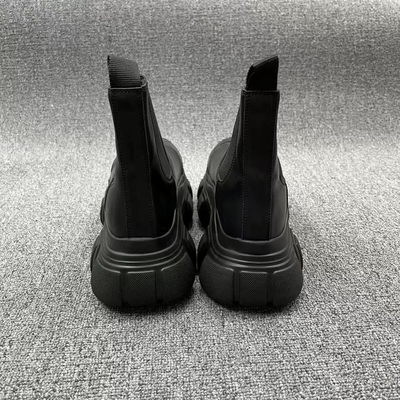 Alexander Wang Alexander Wang Black Leather Platform Chelsea Boots Size US 8 / IT 38 - 4 Thumbnail