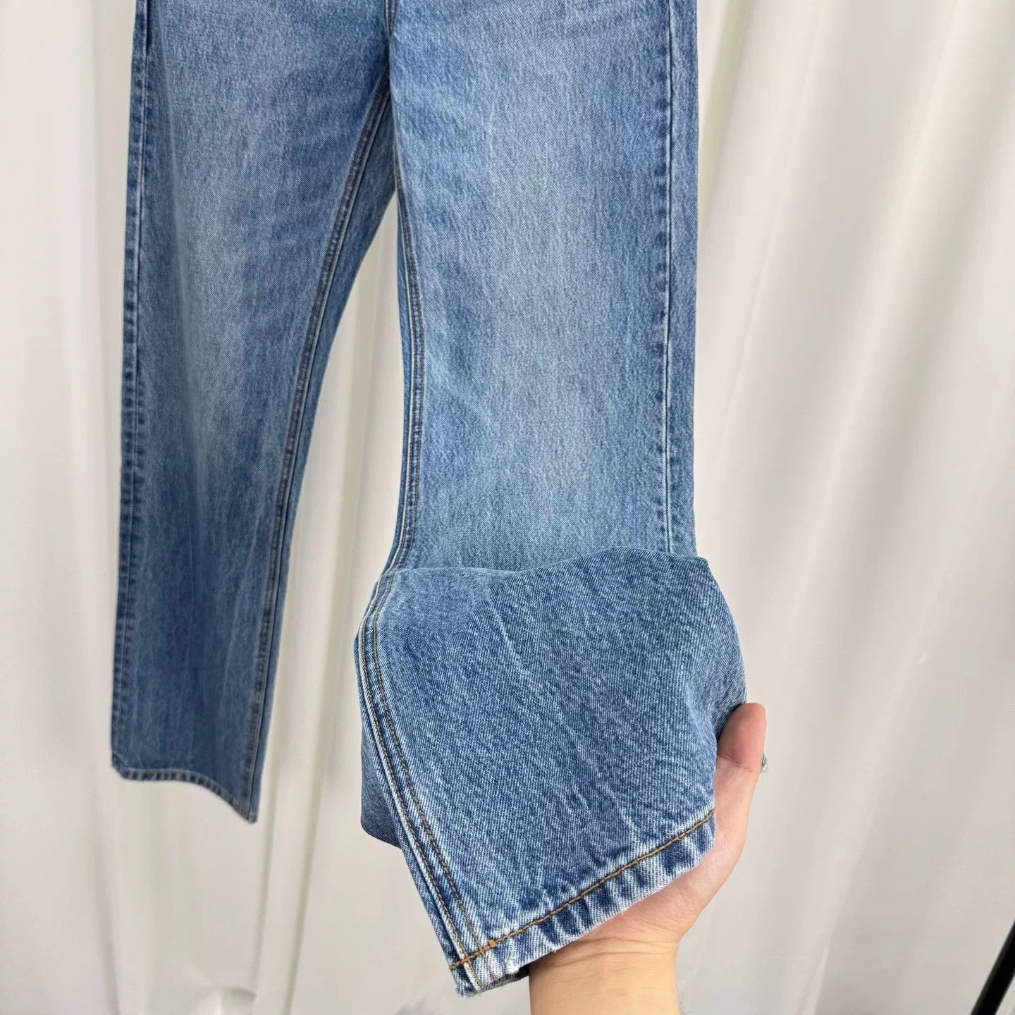 Alexander Wang Alexander Wang Rhinestone Letter Bikini Jeans Size 25" / US 0 / IT 36 - 5 Thumbnail
