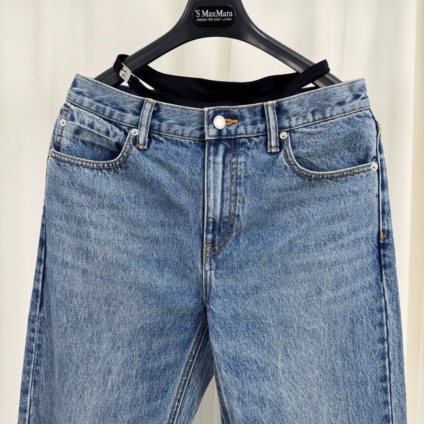 Alexander Wang Alexander Wang Rhinestone Letter Bikini Jeans Size 25" / US 0 / IT 36 - 3 Thumbnail