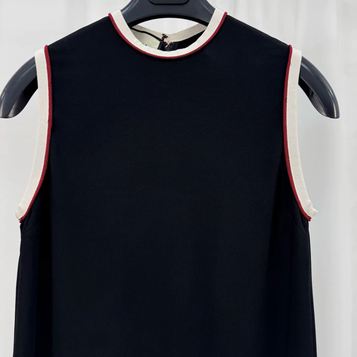 Gucci Gucci Black Silk Sleeveless Dress Size S / US 4 / IT 40 - 3 Thumbnail