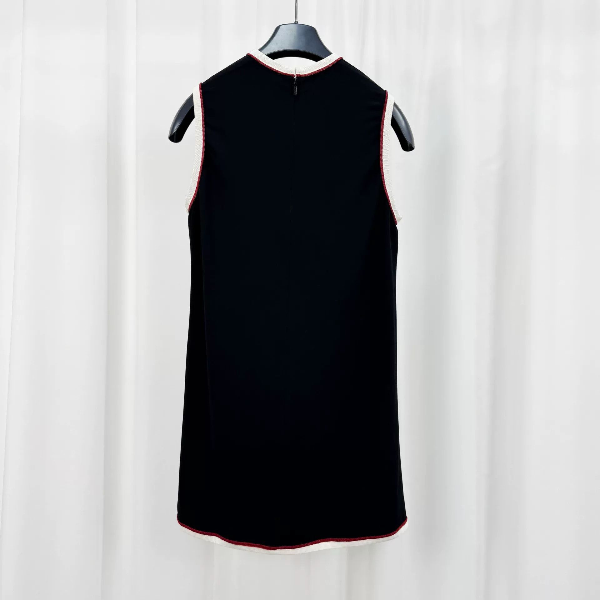 Gucci Gucci Black Silk Sleeveless Dress Size S / US 4 / IT 40 - 2 Thumbnail