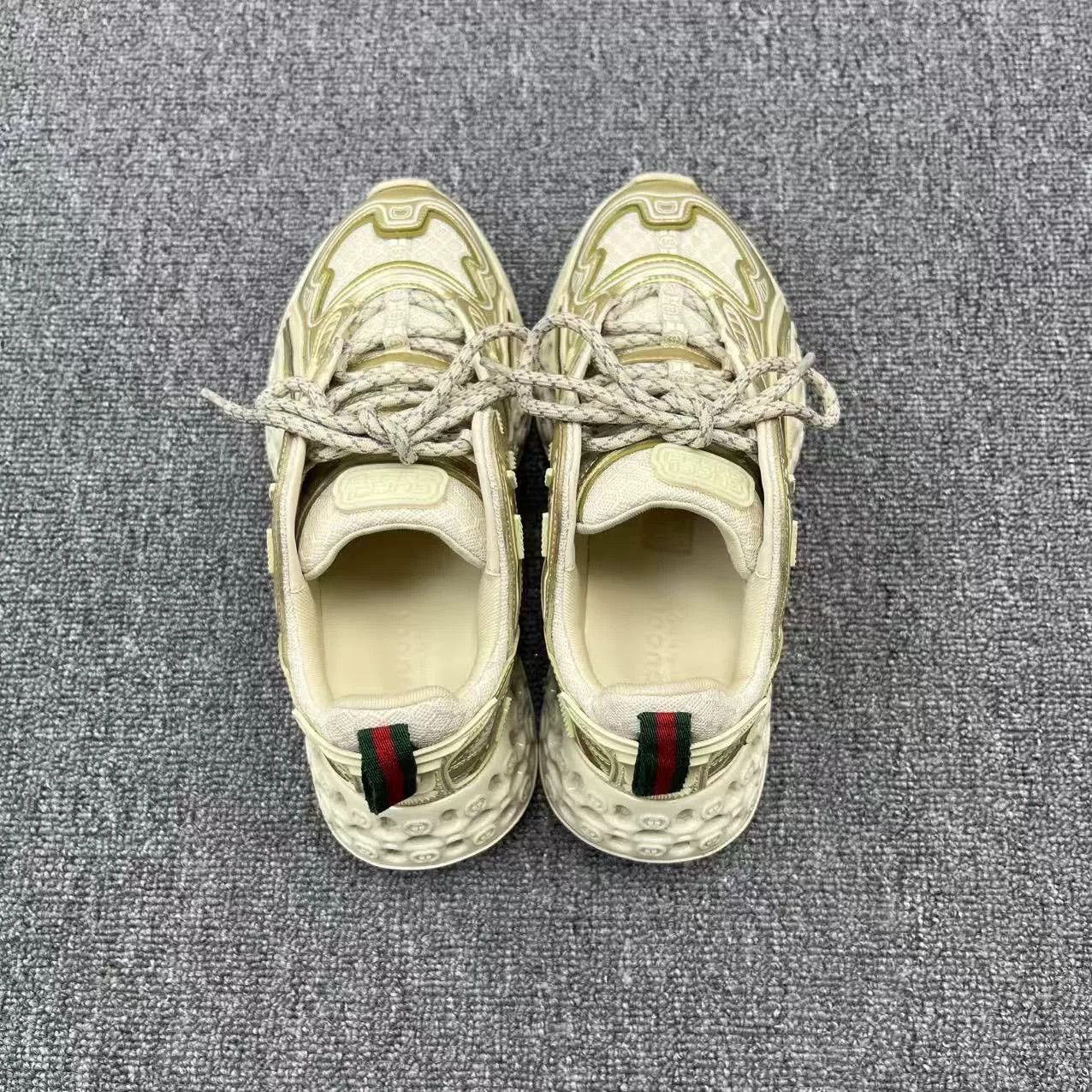 Gucci Gucci Cub3D Interlocking G GG Monogram Dad Sneakers Size US 5.5 / IT 35.5 - 3 Thumbnail