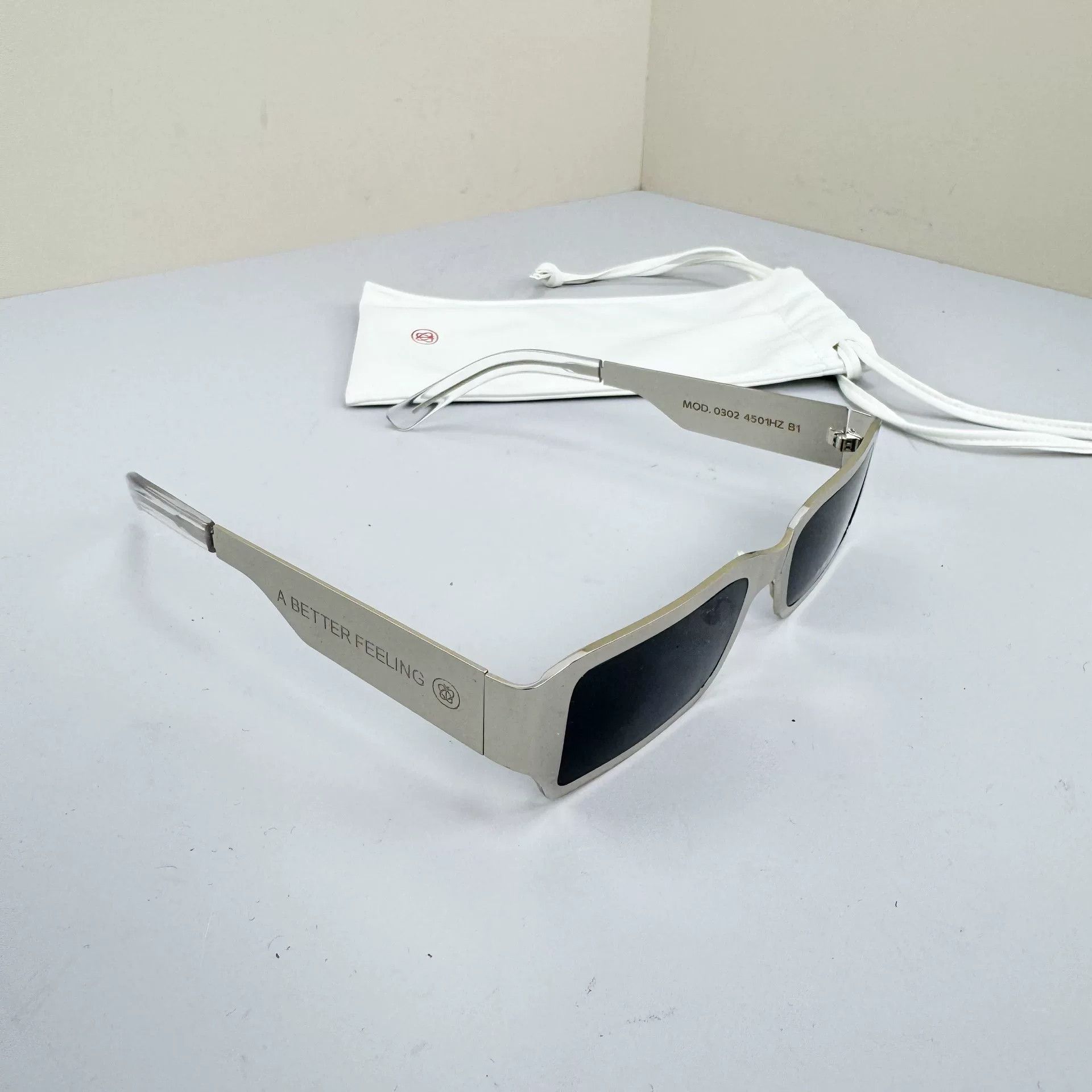 A Better Feeling A Better Feeling Metal Letter Sunglasses Size ONE SIZE - 5 Thumbnail