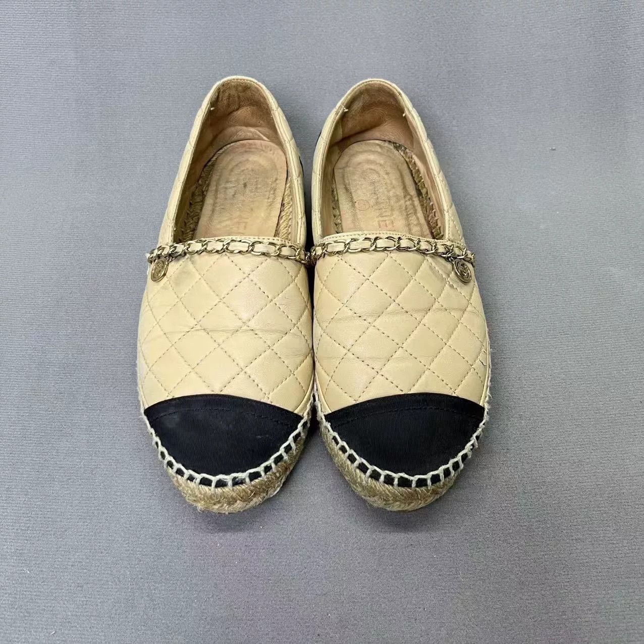 Chanel Chanel Quilted Espadrilles Size US 5 / IT 35 - 2 Thumbnail