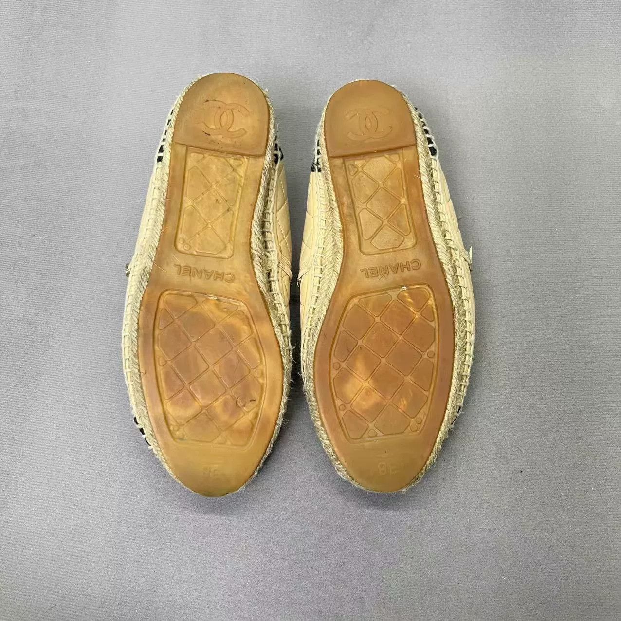 Chanel Chanel Quilted Espadrilles Size US 5 / IT 35 - 5 Thumbnail