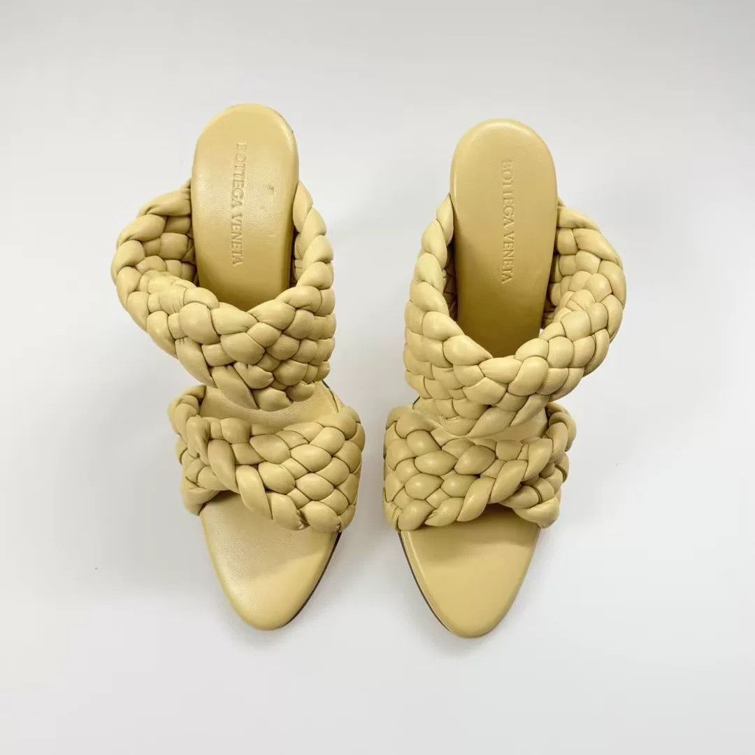 Bottega Veneta Bottega Veneta Woven High Heels Size US 7 / IT 37 - 4 Thumbnail