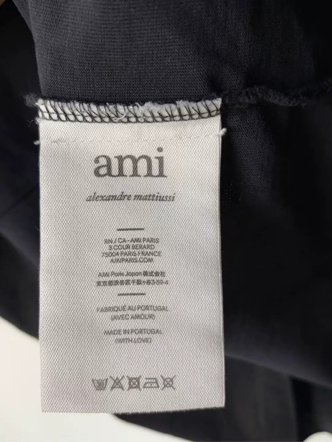 AMI AMI Chest Heart Short Sleeve Size US S / EU 44-46 / 1 - 4 Thumbnail