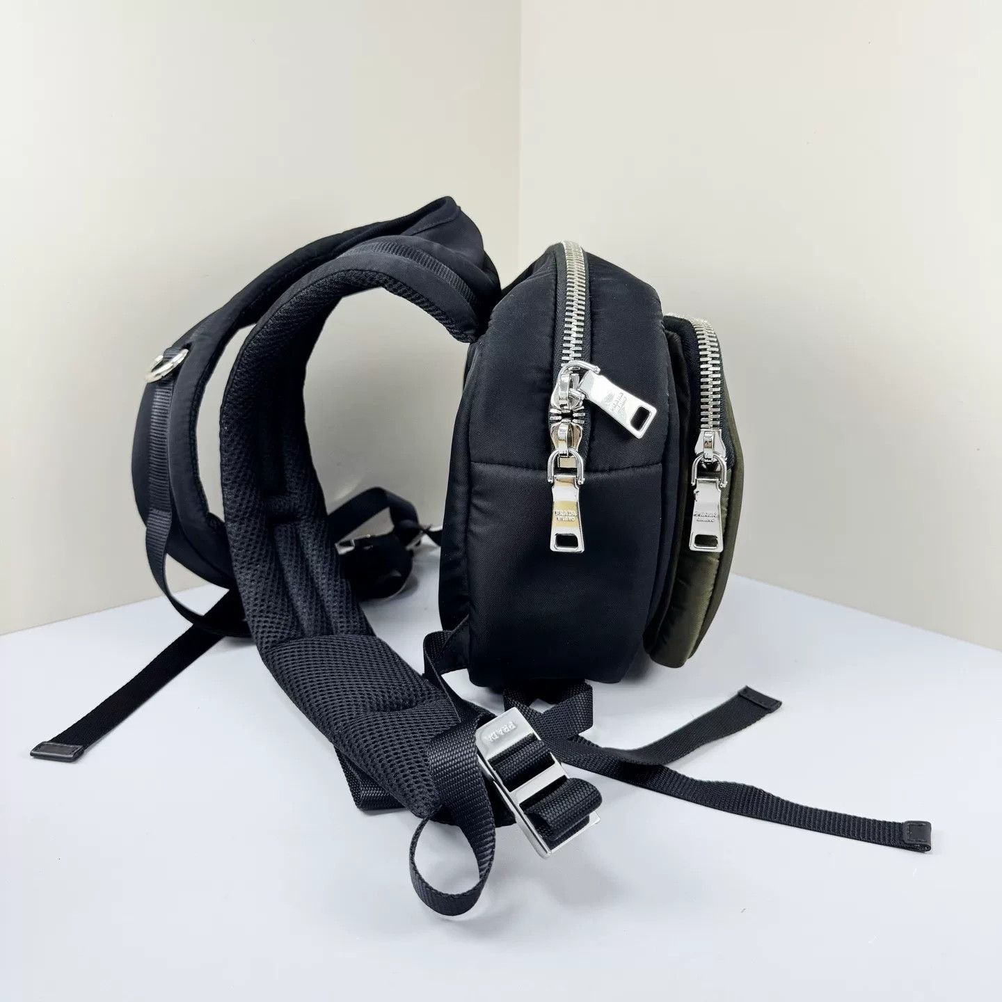 Prada Prada Runway Utility Pocket Backpack Size ONE SIZE - 5 Thumbnail