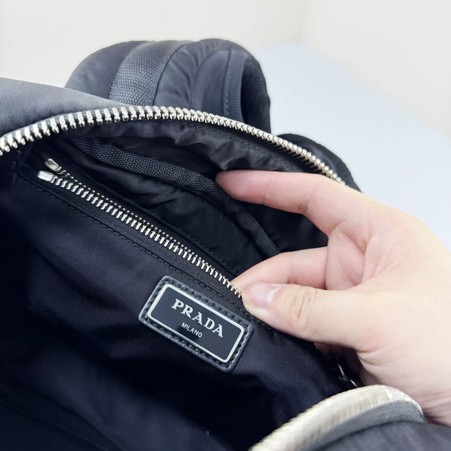Prada Prada Runway Utility Pocket Backpack Size ONE SIZE - 7 Thumbnail