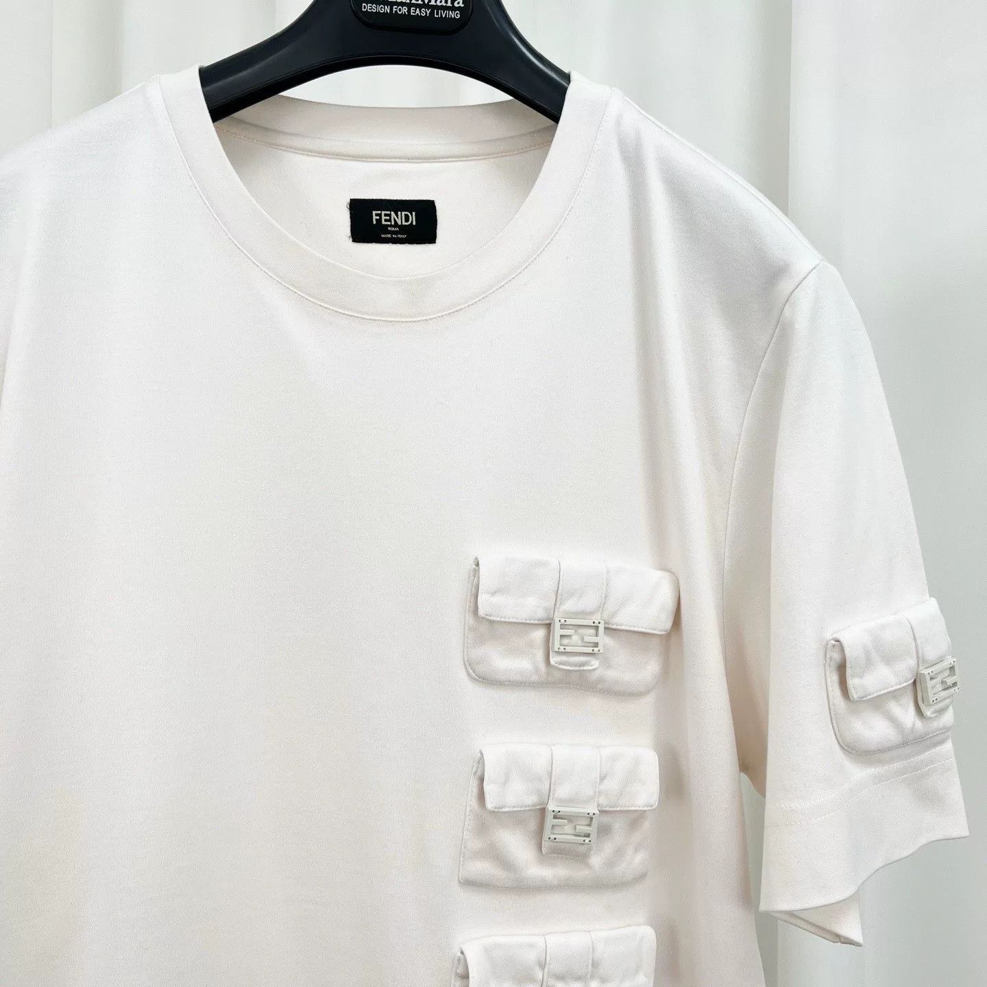 Fendi Fendi New Double F Multi-Pocket T-Shirt Size US M / EU 48-50 / 2 - 3 Thumbnail