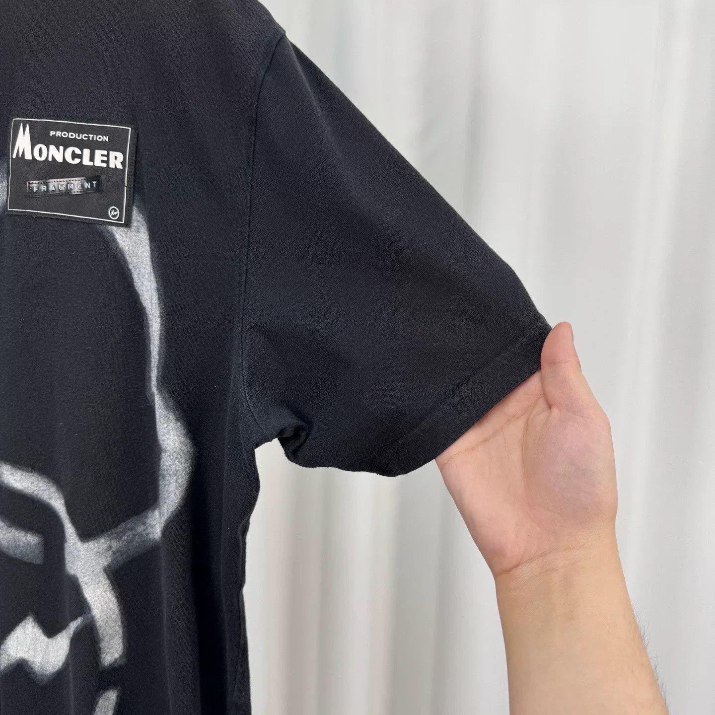 Hiroshi Fujiwara Moncler Fragment Embroidered Logo Short Sleeve Size US L / EU 52-54 / 3 - 4 Thumbnail
