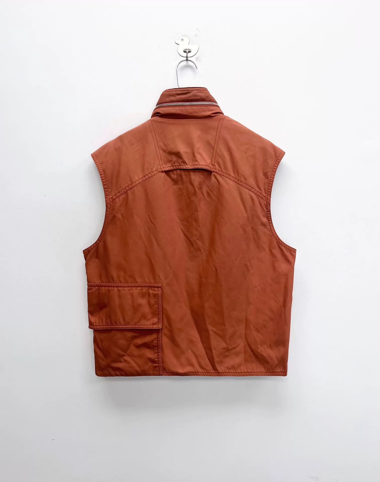 Hermes Hermes Runway Brown Utility Cargo Zip Vest Size US L / EU 52-54 / 3 - 2 Thumbnail