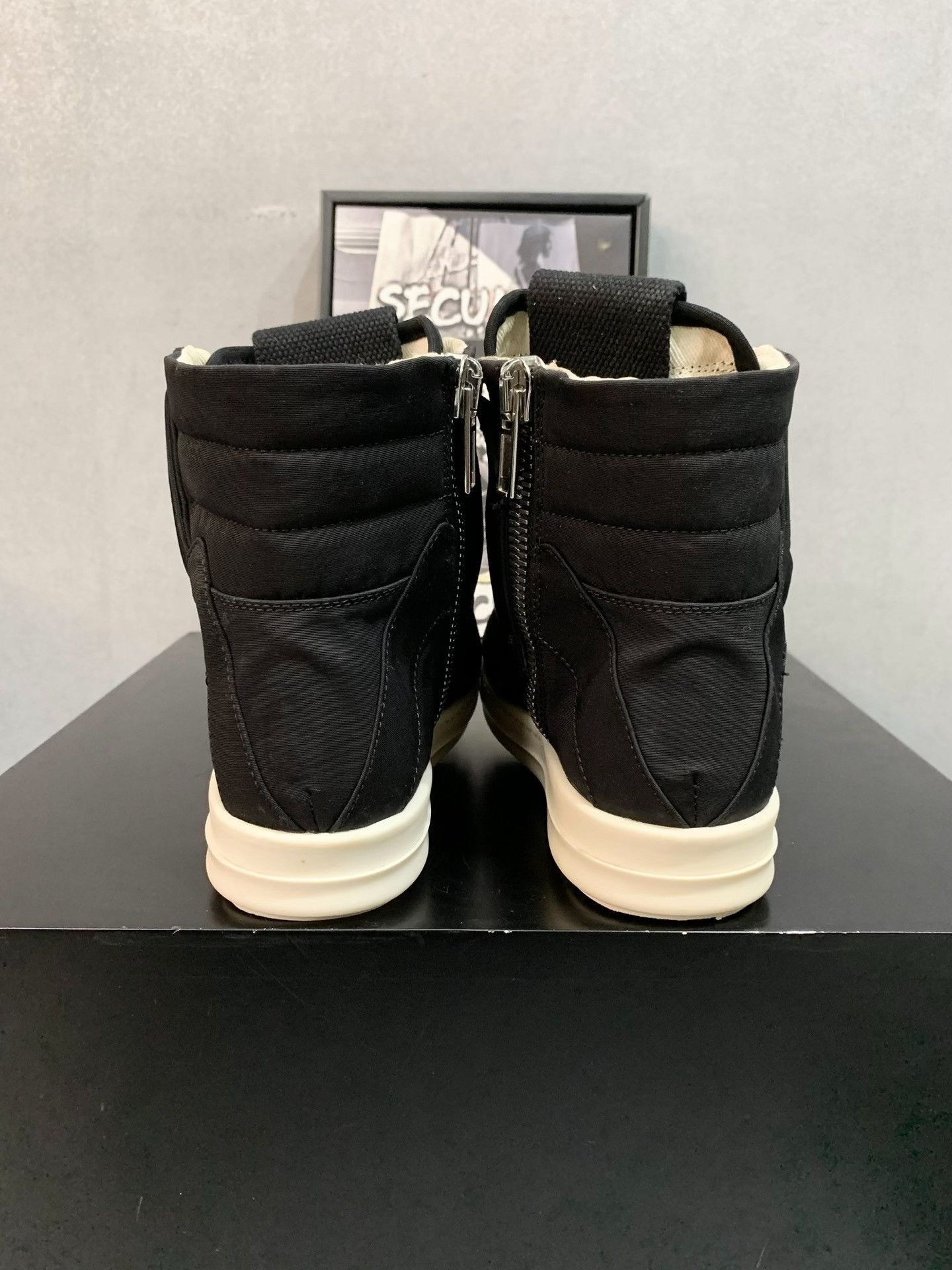 Rick Owens Drkshdw Rick Owens DRKSHDW Women's Satin Zip Boots Size US 5 / IT 35 - 7 Thumbnail