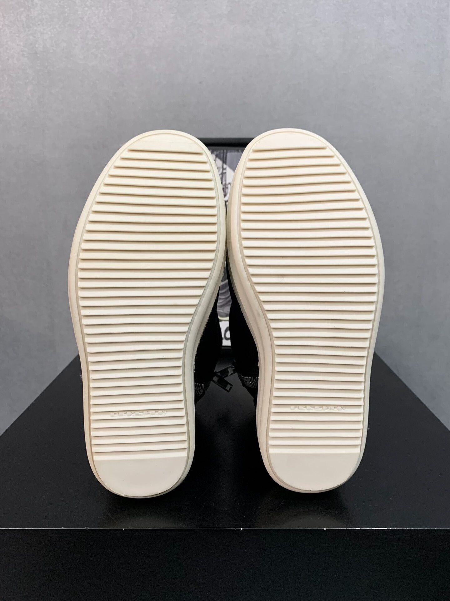 Rick Owens Drkshdw Rick Owens DRKSHDW Women's Satin Zip Boots Size US 5 / IT 35 - 8 Thumbnail