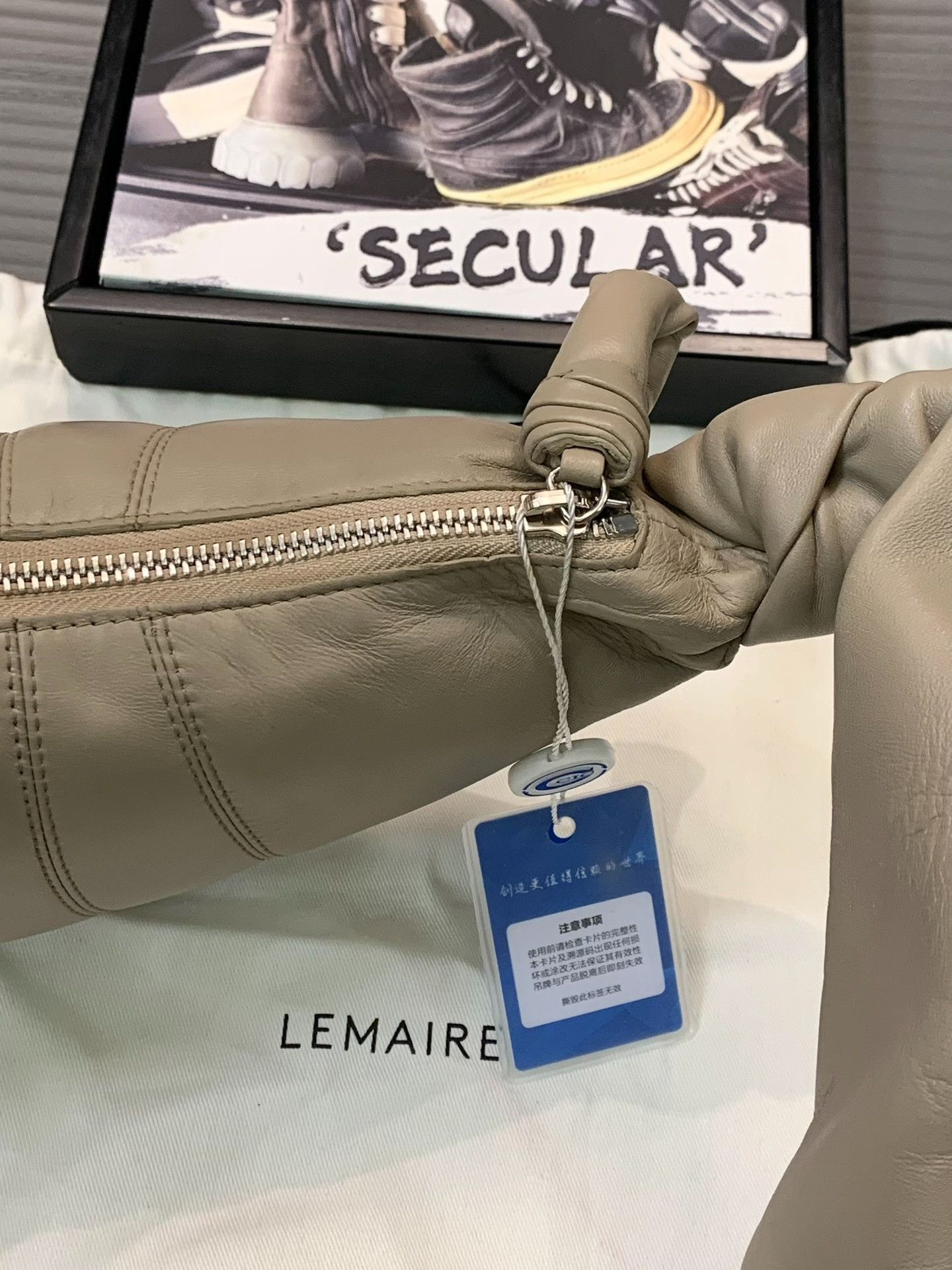 Lemaire Lemaire Small Sheepskin Croissant Bag Size ONE SIZE - 7 Thumbnail