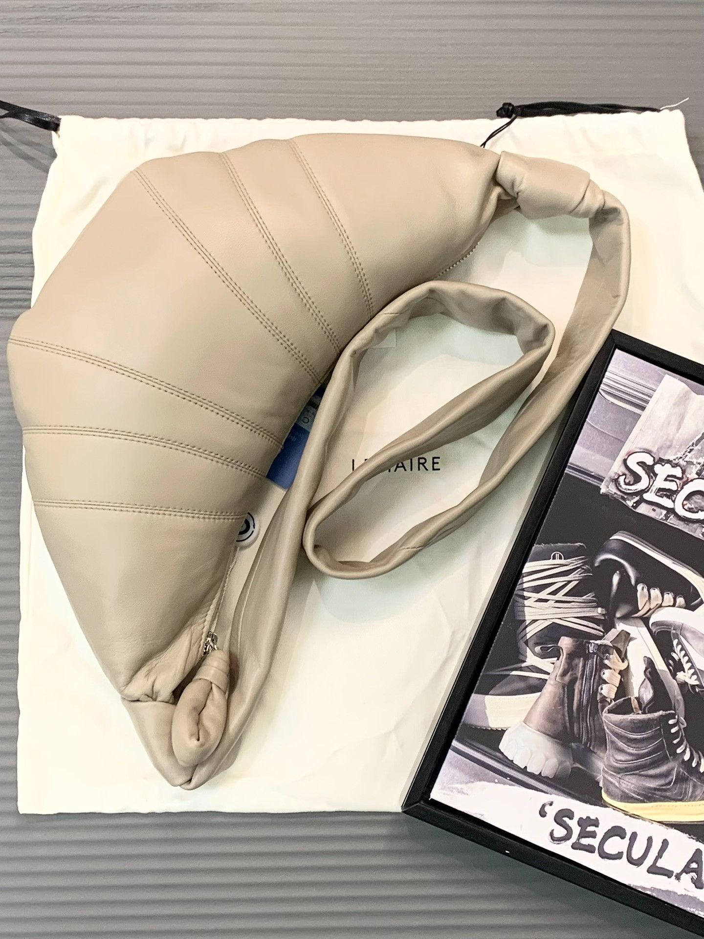 Lemaire Lemaire Small Sheepskin Croissant Bag Size ONE SIZE - 3 Thumbnail