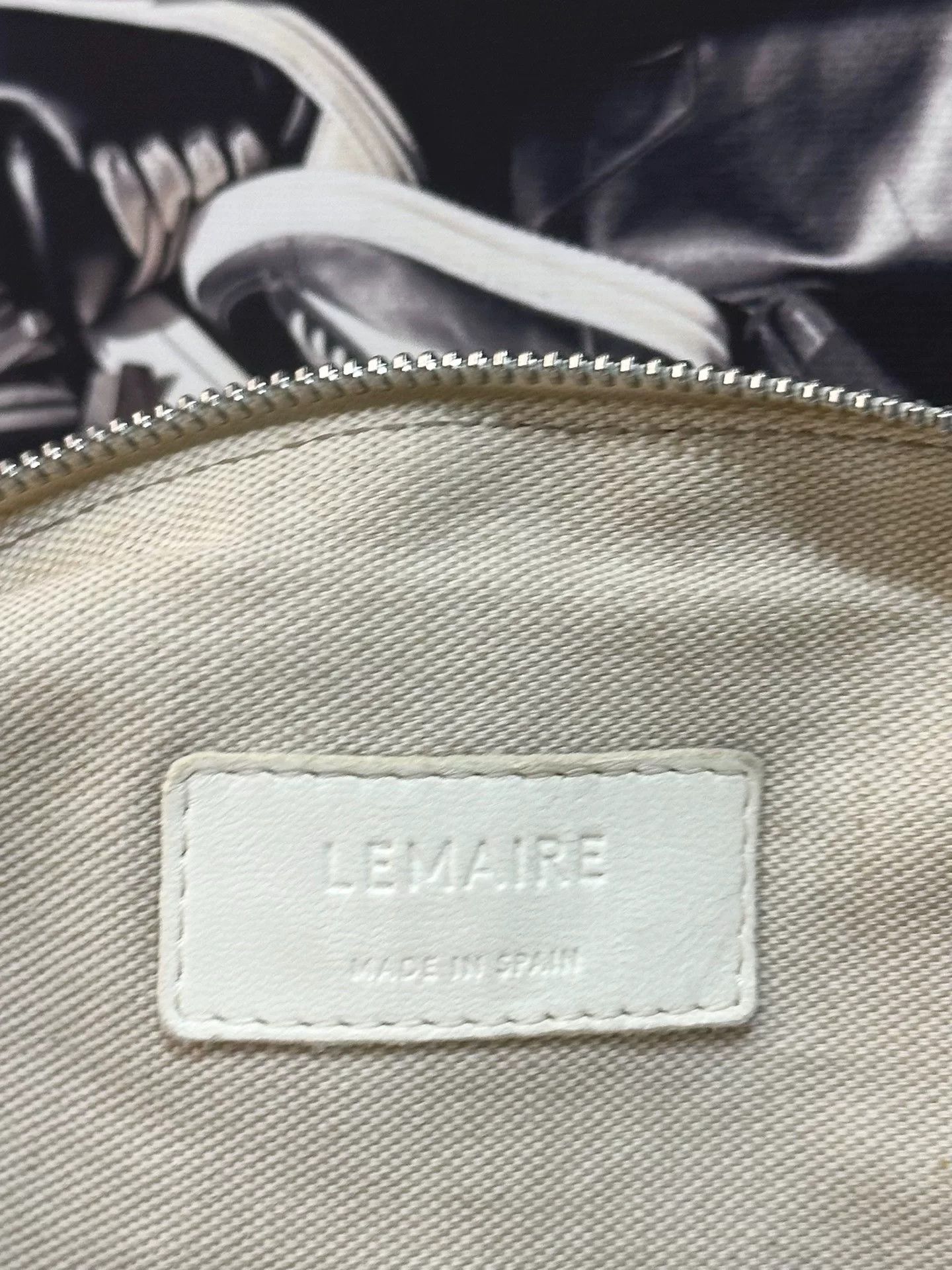 Lemaire Lemaire Small White Croissant Bag Size ONE SIZE - 9 Thumbnail