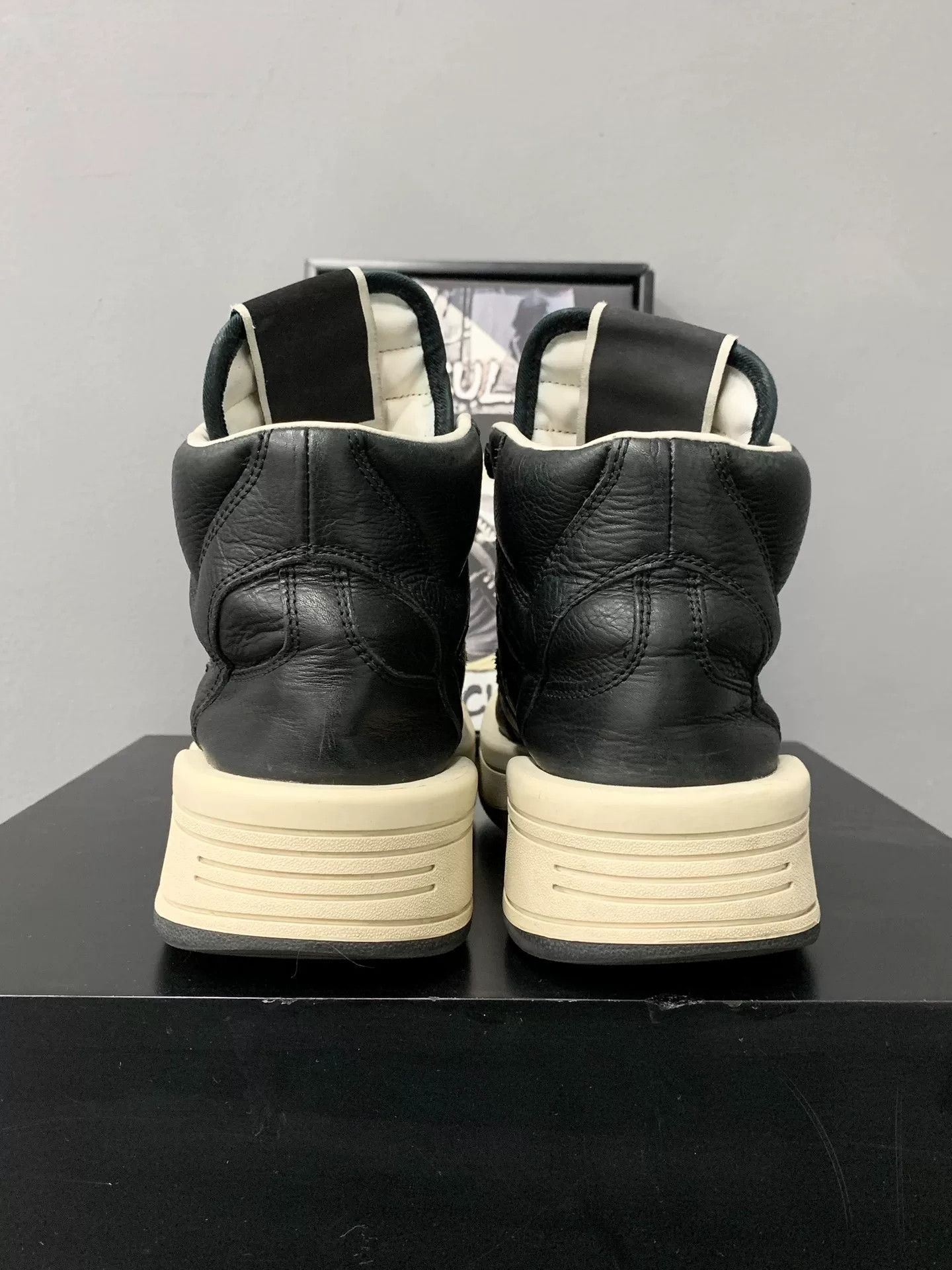 Rick Owens Drkshdw Rick Owens Converse Turbodrk Weapon Leather Size US 7.5 / EU 40-41 - 7 Thumbnail
