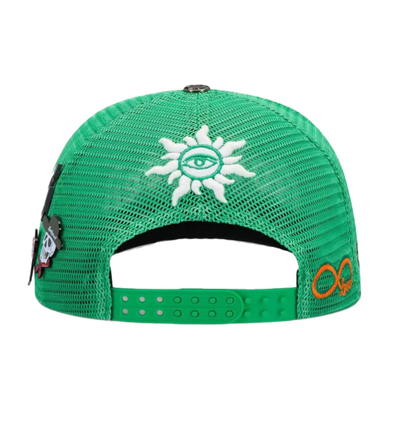 Godspeed Forever Trucker Hat Shamrock Green Size ONE SIZE - 3 Thumbnail