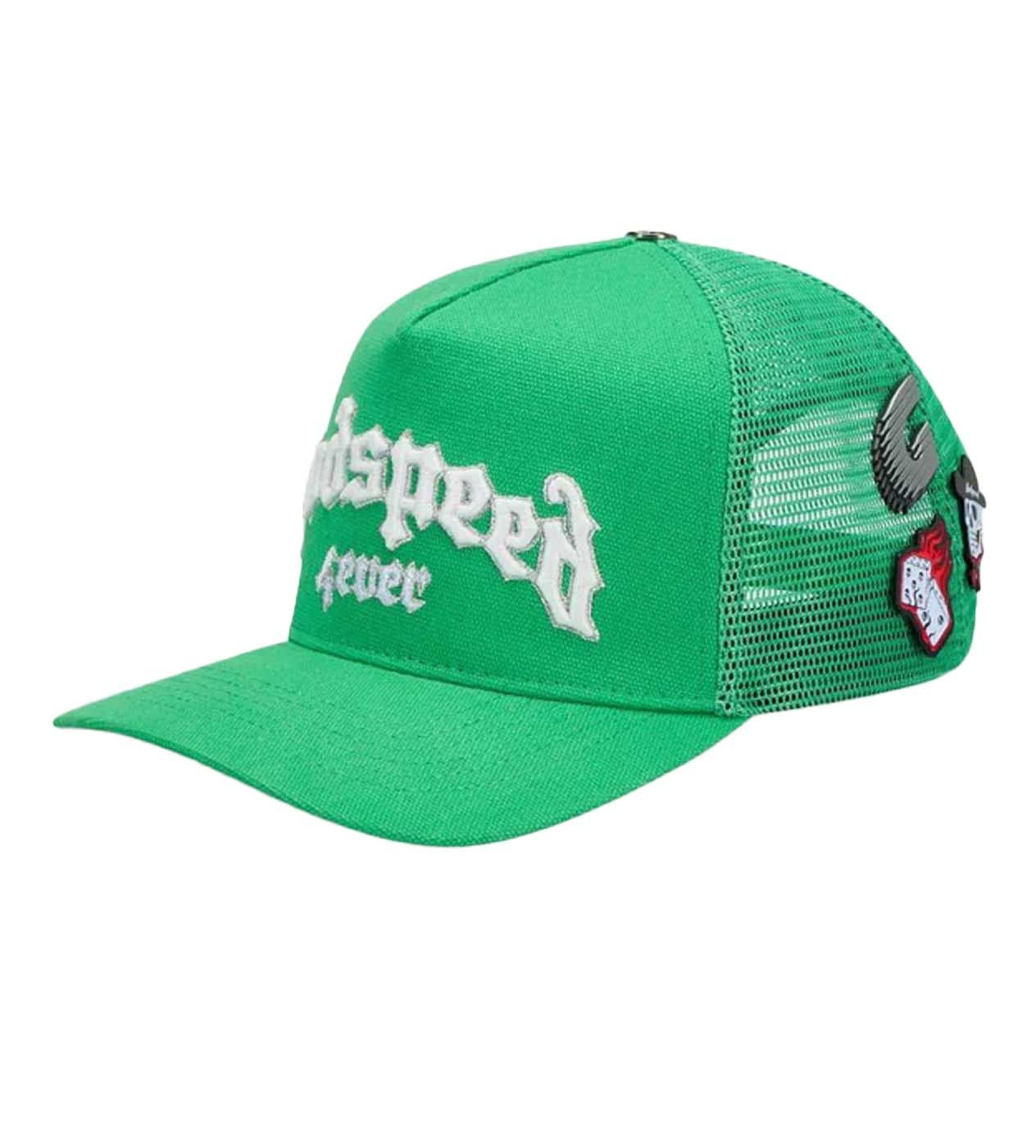 Godspeed Forever Trucker Hat Shamrock Green Size ONE SIZE - 4 Thumbnail